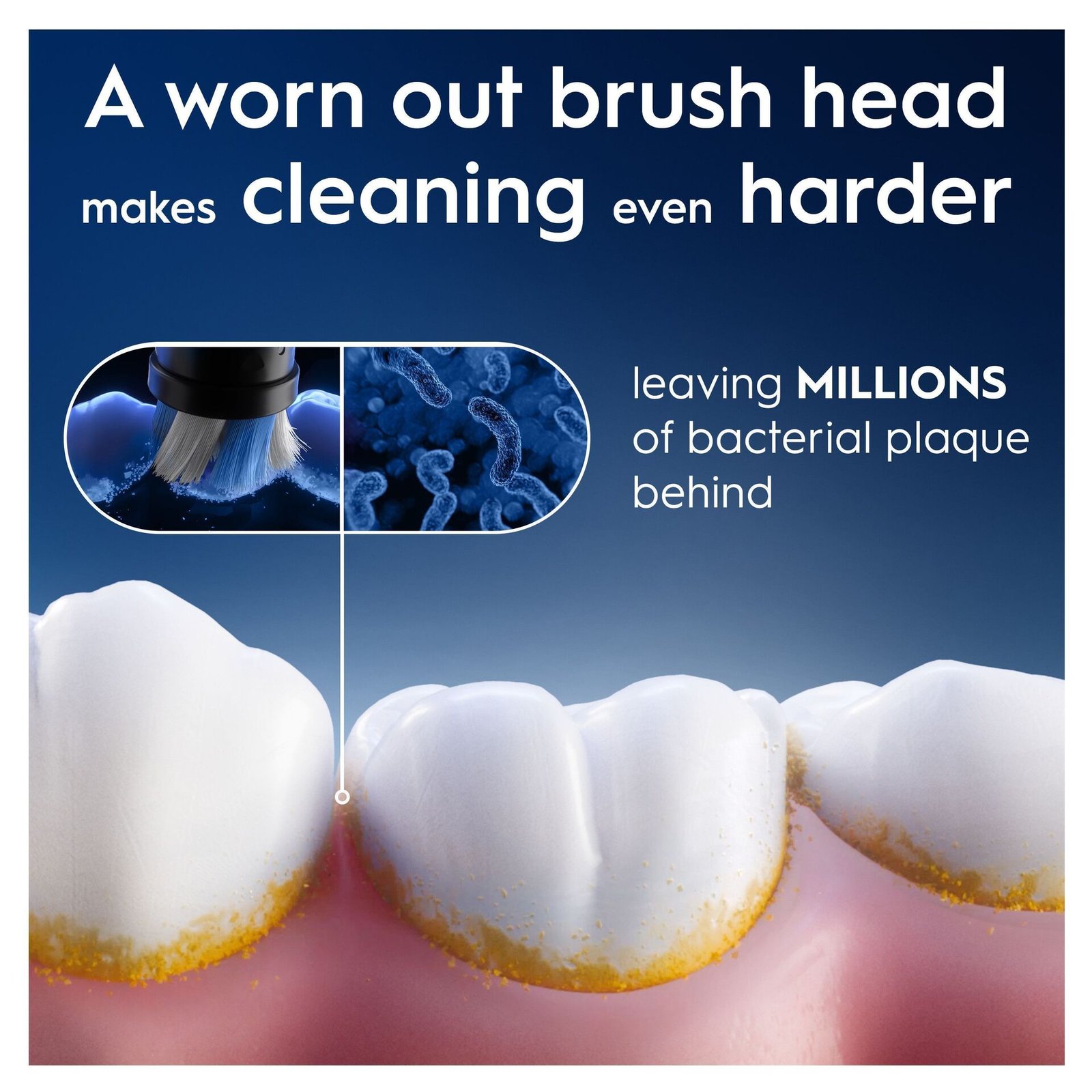 Oral-B iO Ultimate Clean Tandborsthuvuden Vit 3 st