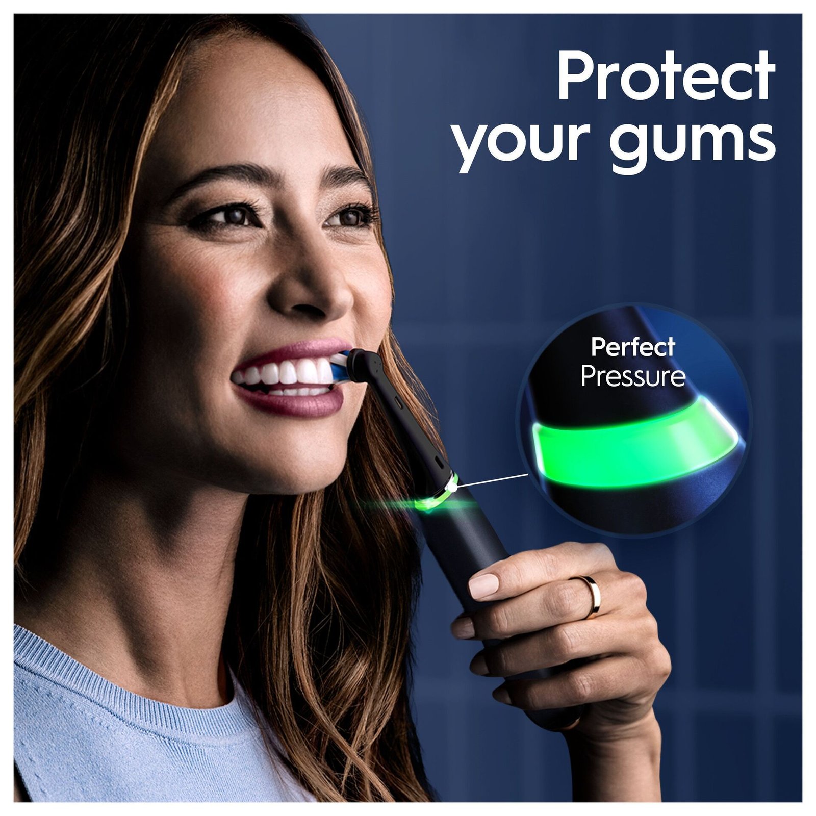 Oral-B iO 9 Eltandborste Duopack, Svart och Rosa, 3 tandborsthuvuden, 1 laddningsbart resefodral