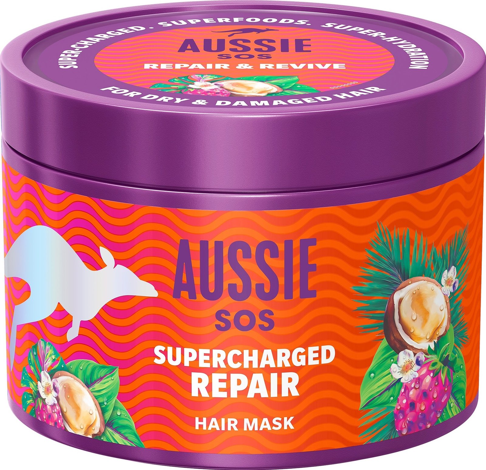 Aussie SOS Supercharged Repair Hårinpackning 500ml