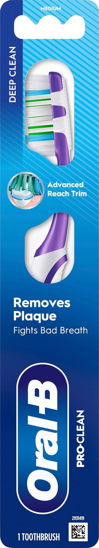 Oral-B PRO-CLEAN Manuell Tandborste 1 st