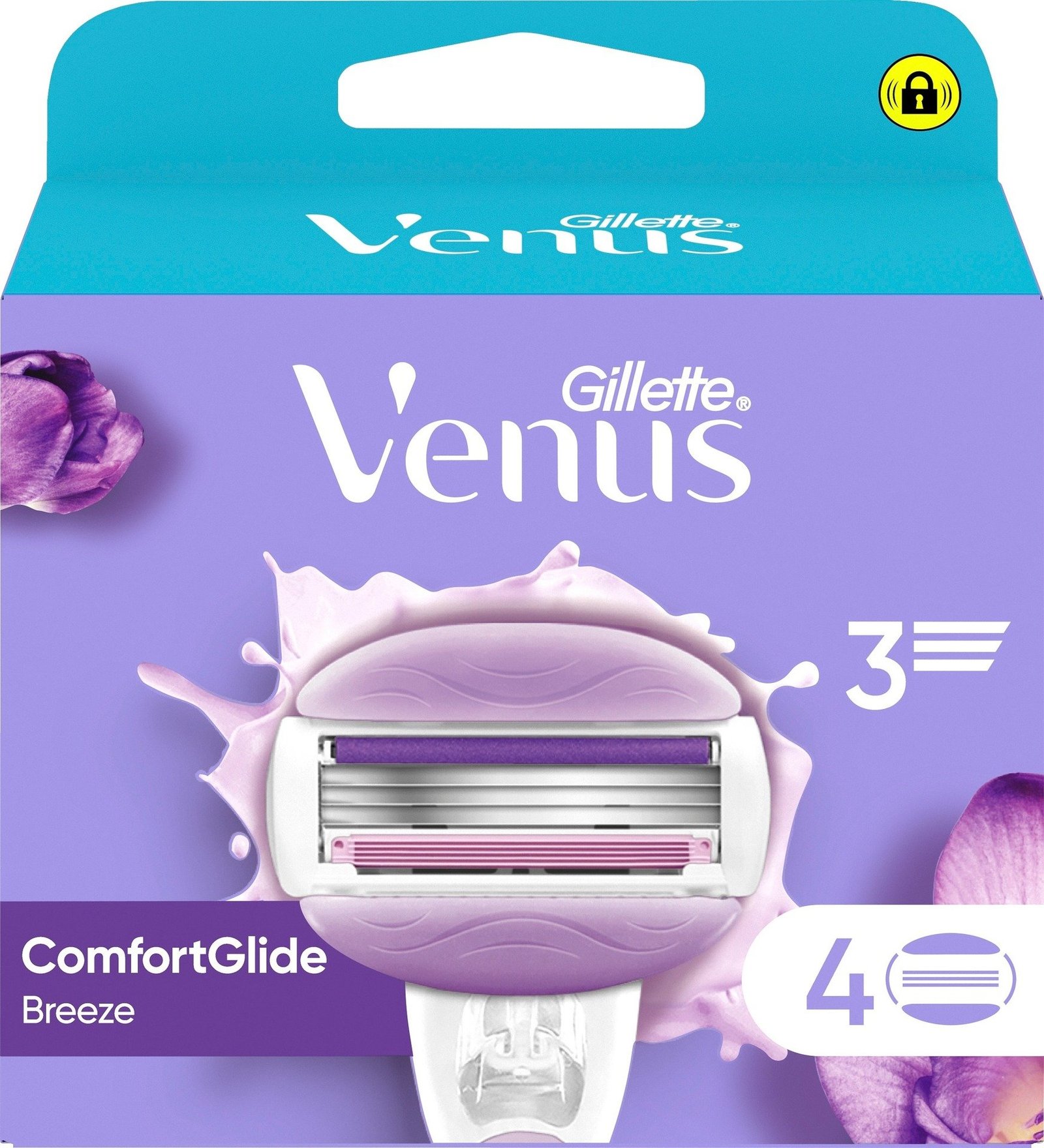 Gillette Venus ComfortGlide Breeze Rakblad 4 st
