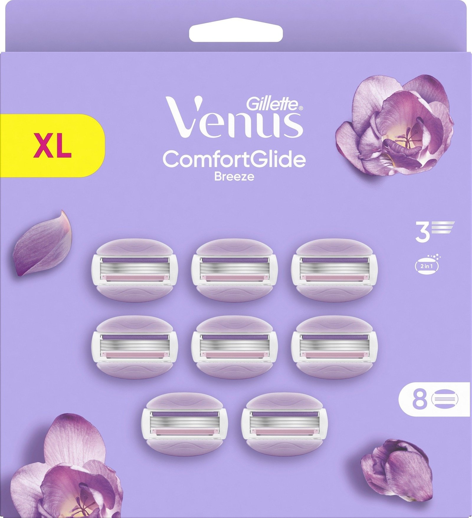 Gillette Venus ComfortGlide Breeze Rakblad 8 st