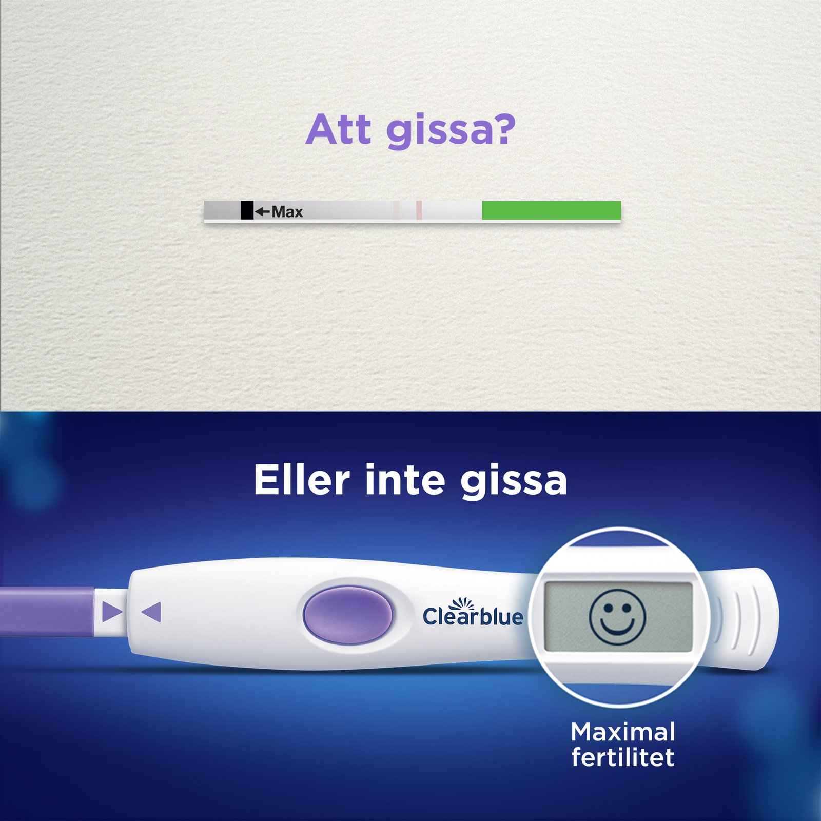 Clearblue Advanced Digital Ägglossningstestkit, 1 digital hållare och 20 ägglossningstester