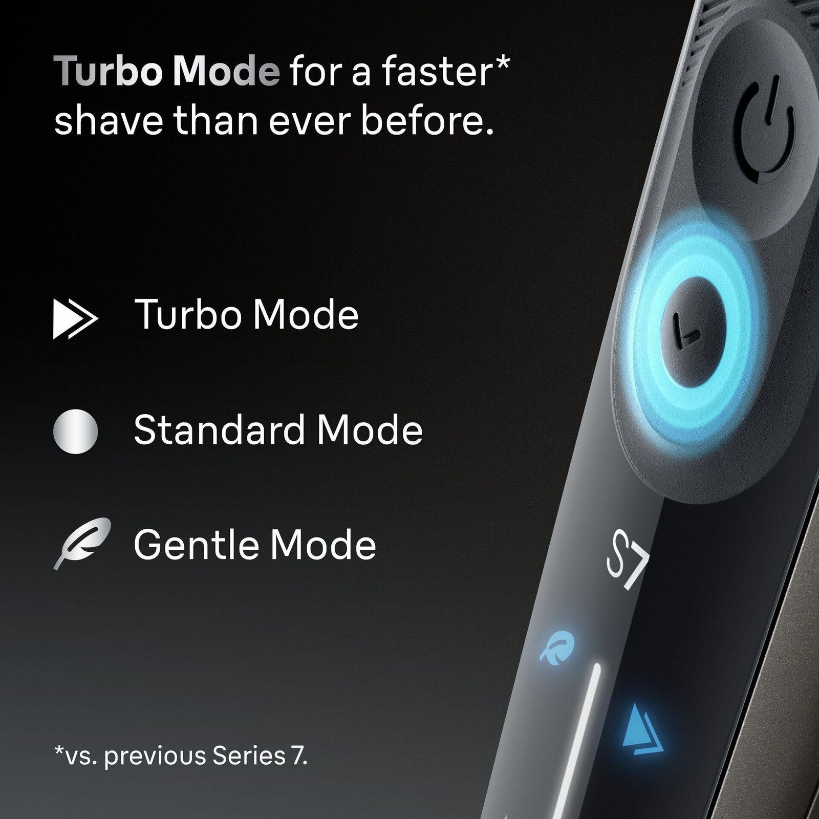 Braun Series 7 Elektrisk Rakapparat, +1 Tillbehör, 72-C1200S, Guld