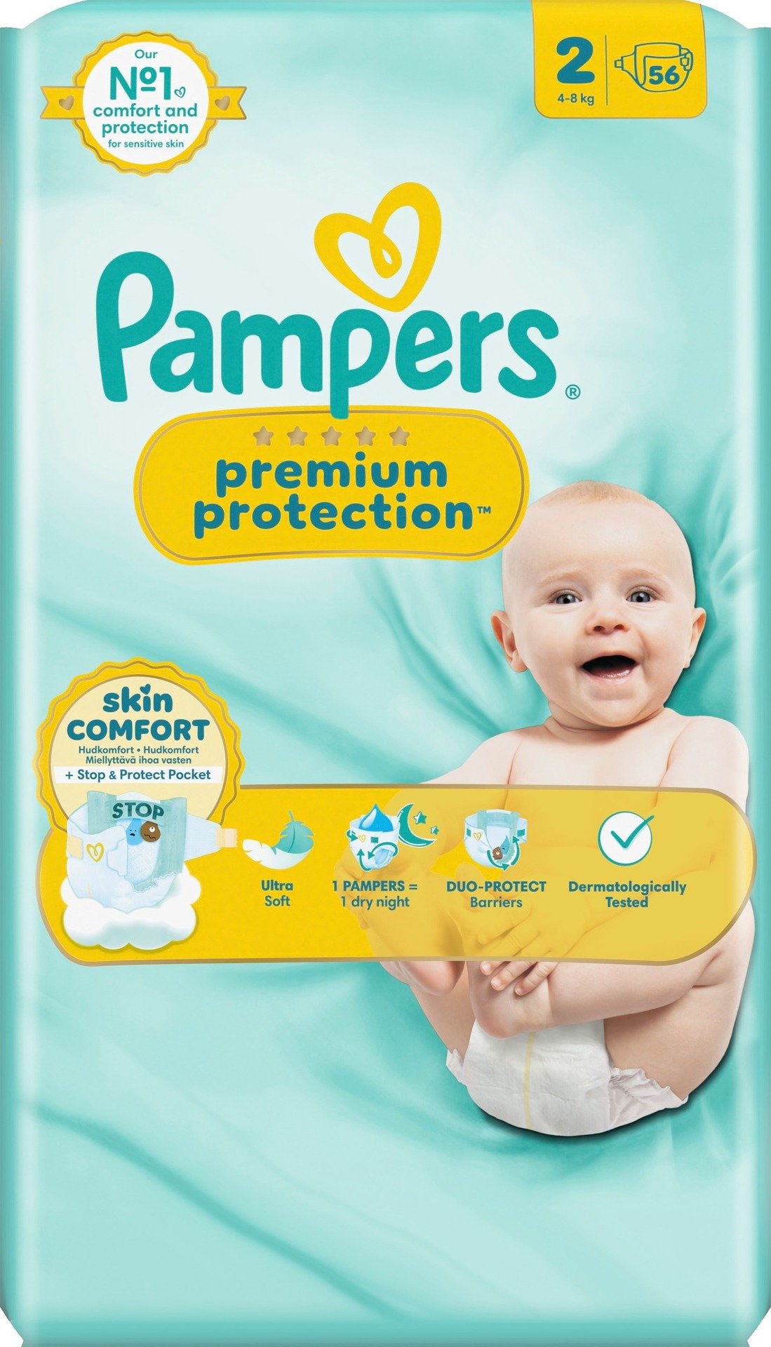 Pampers Premium Protect 4-8 kg