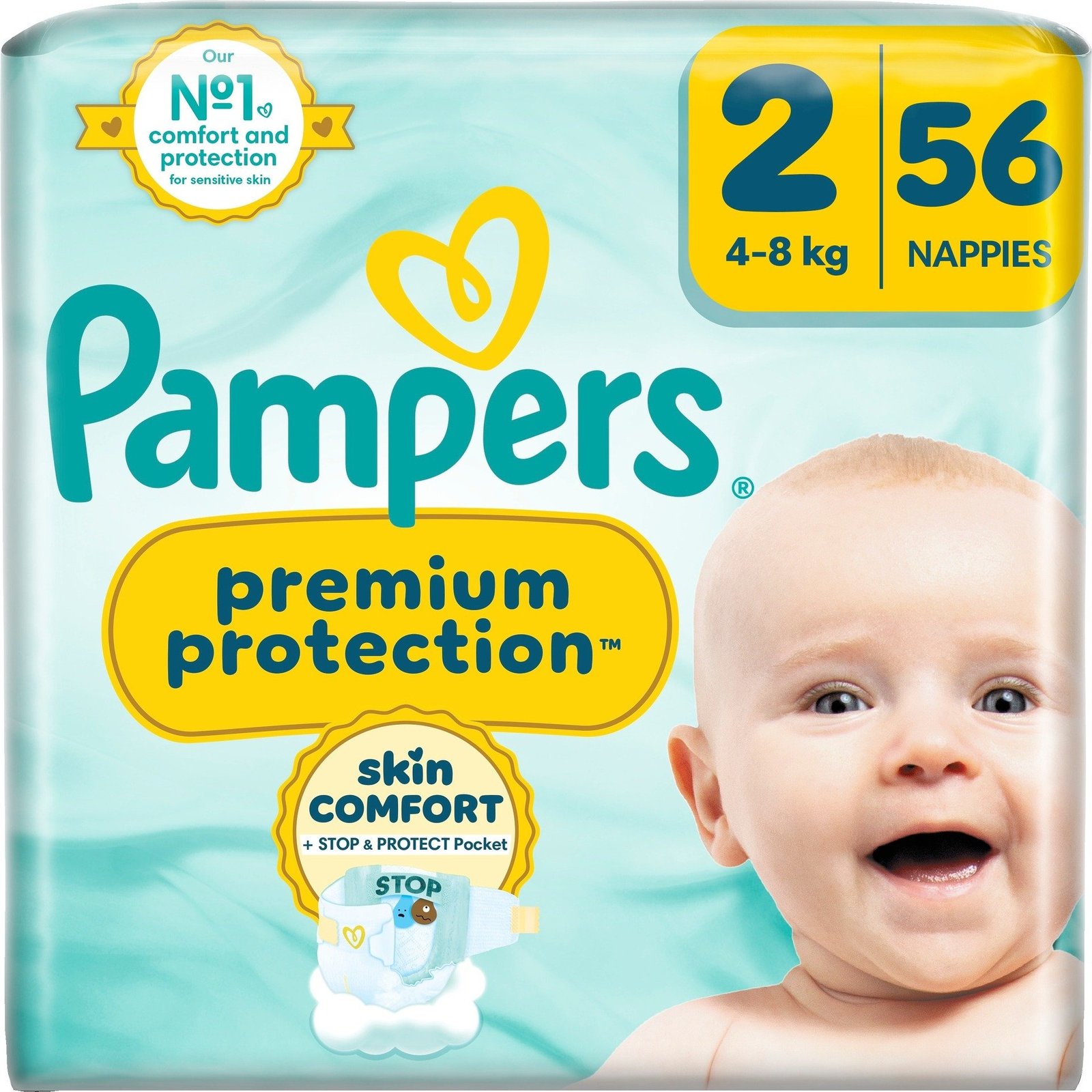 Pampers Premium Protect 4-8 kg