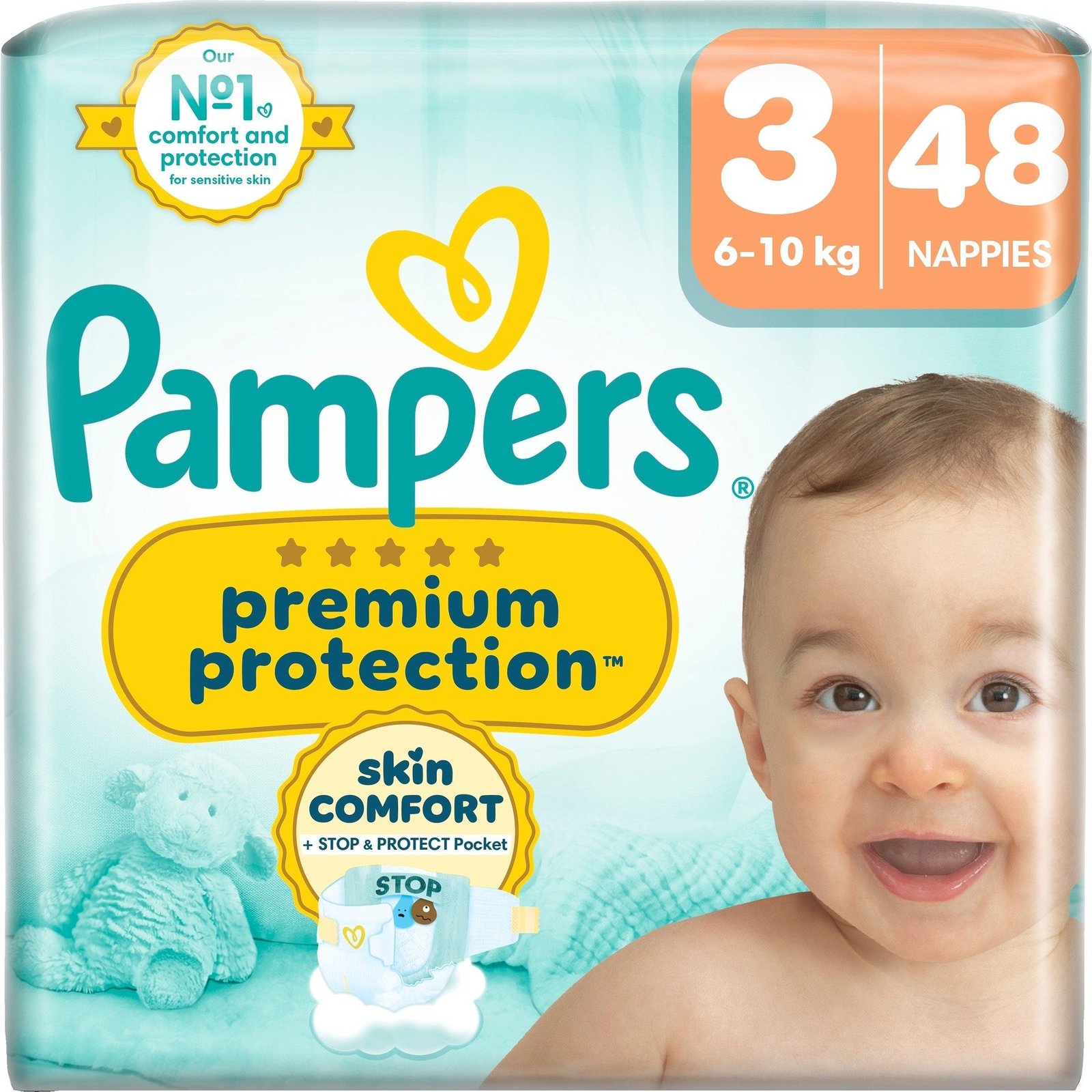 Pampers Premium Protect 6-10 kg