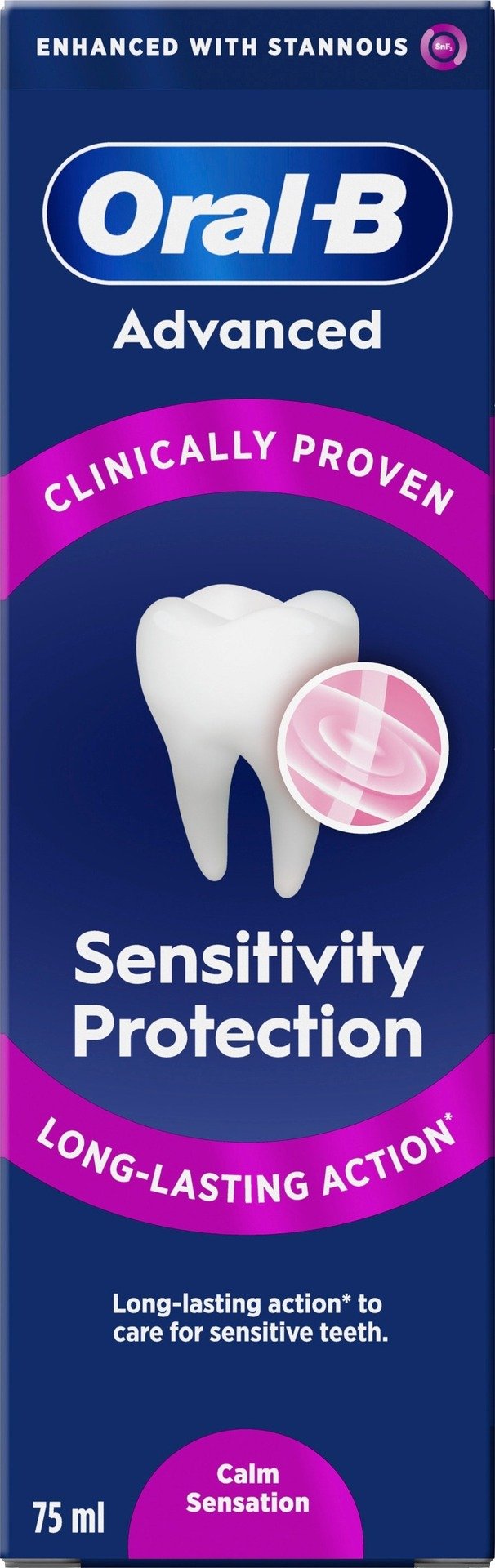 Oral-B Advanced Sensitivity Protection Calm Sensation Tandkräm 75 ml