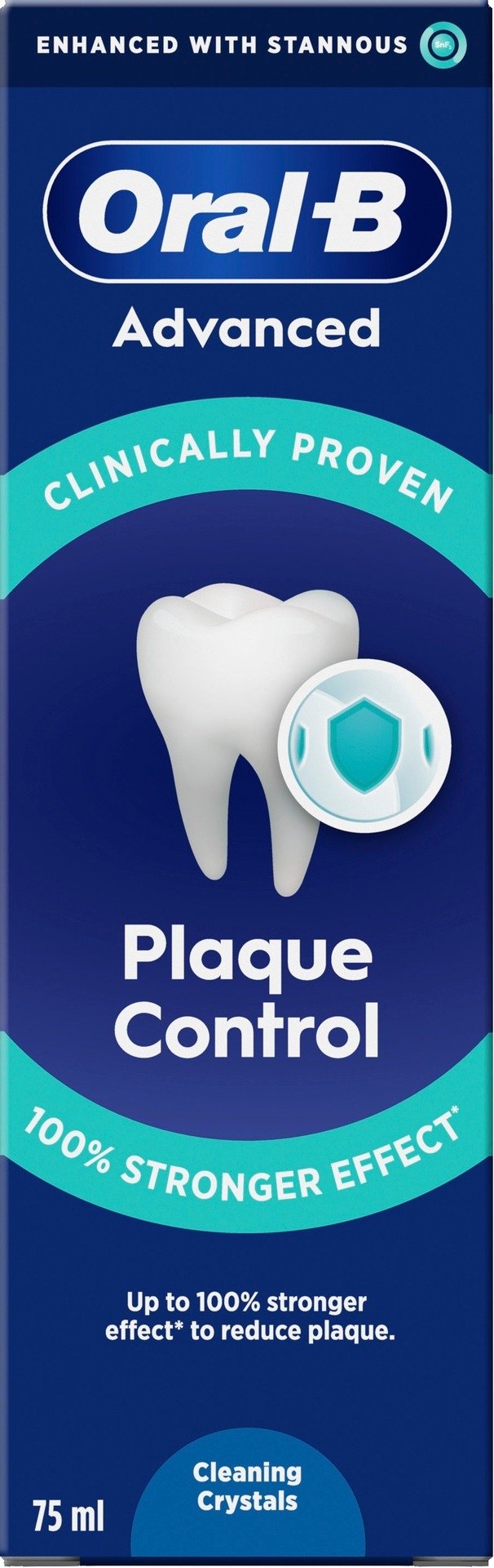 Oral-B Advanced Plaque Control Cleaning Crystals Tandkräm 75 ml