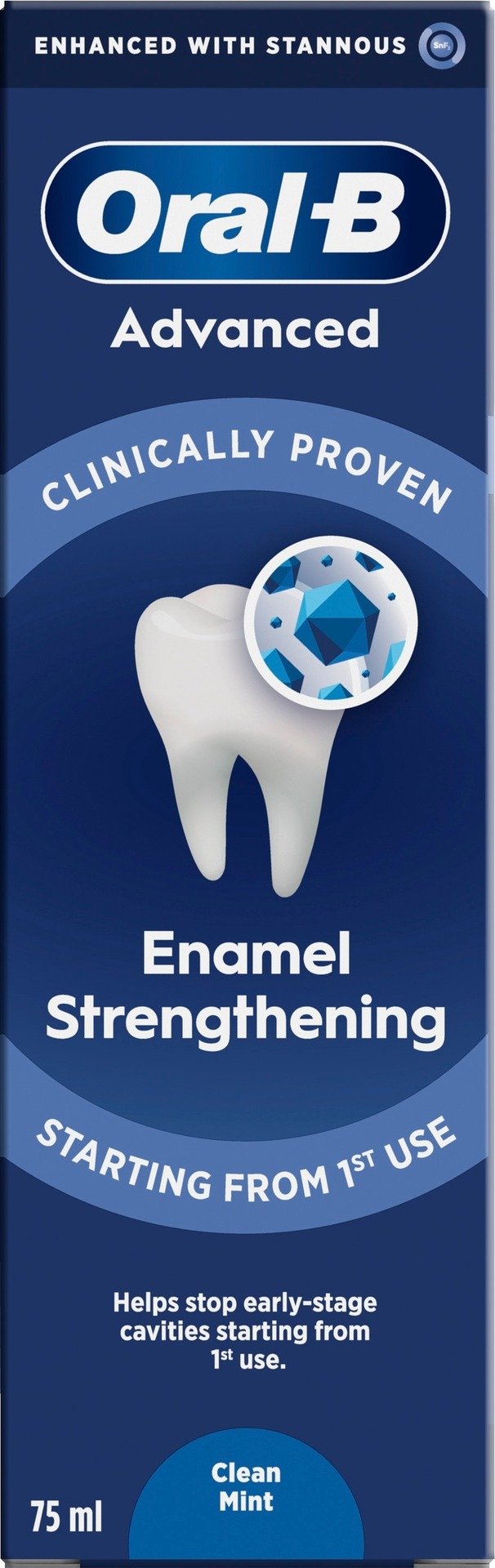 Oral-B Advanced Enamel Strengthening Clean Mint Tandkräm 75 ml
