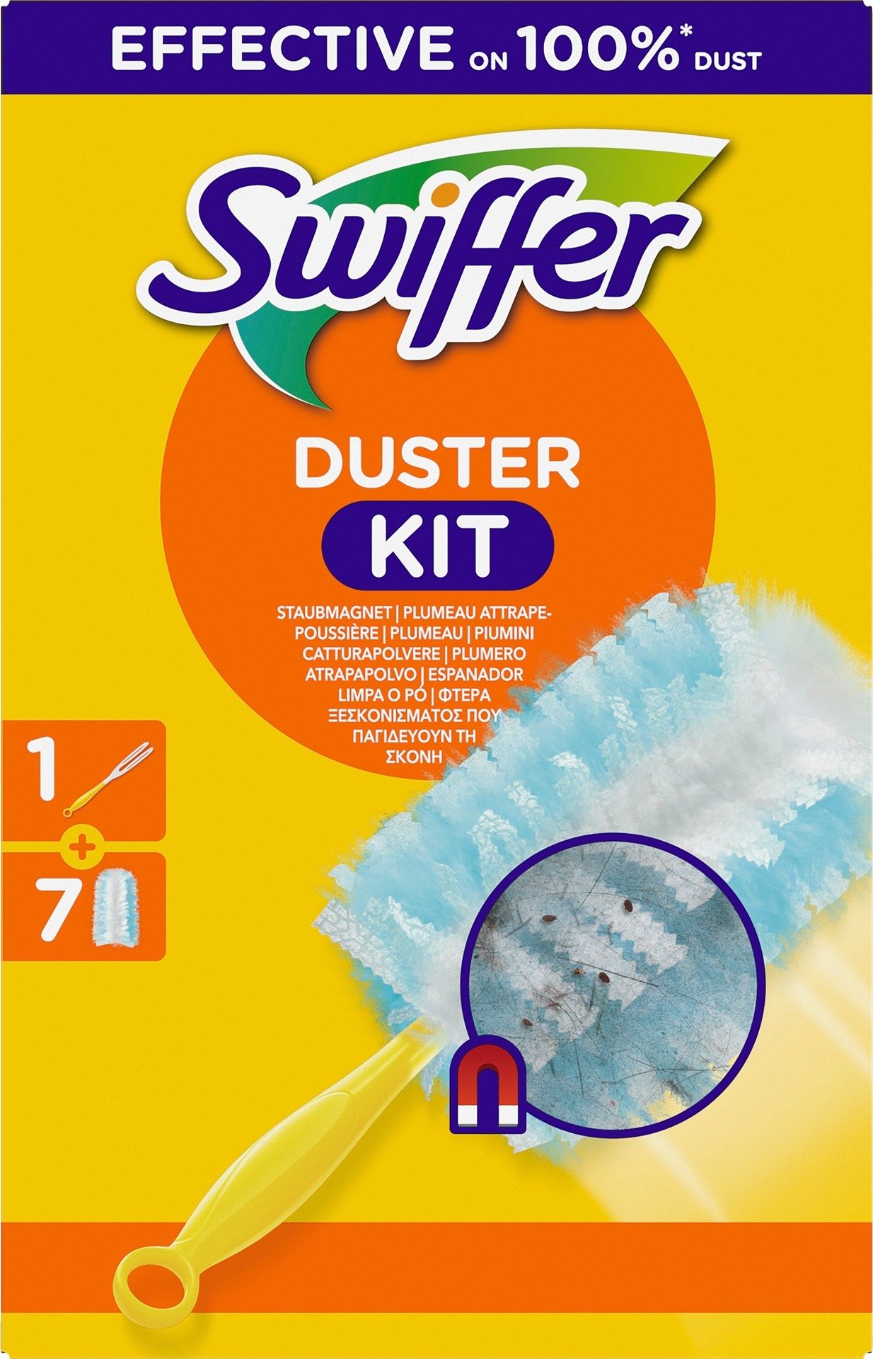 Swiffer Duster Kit 1 handtag + 7 dammvippa refiller