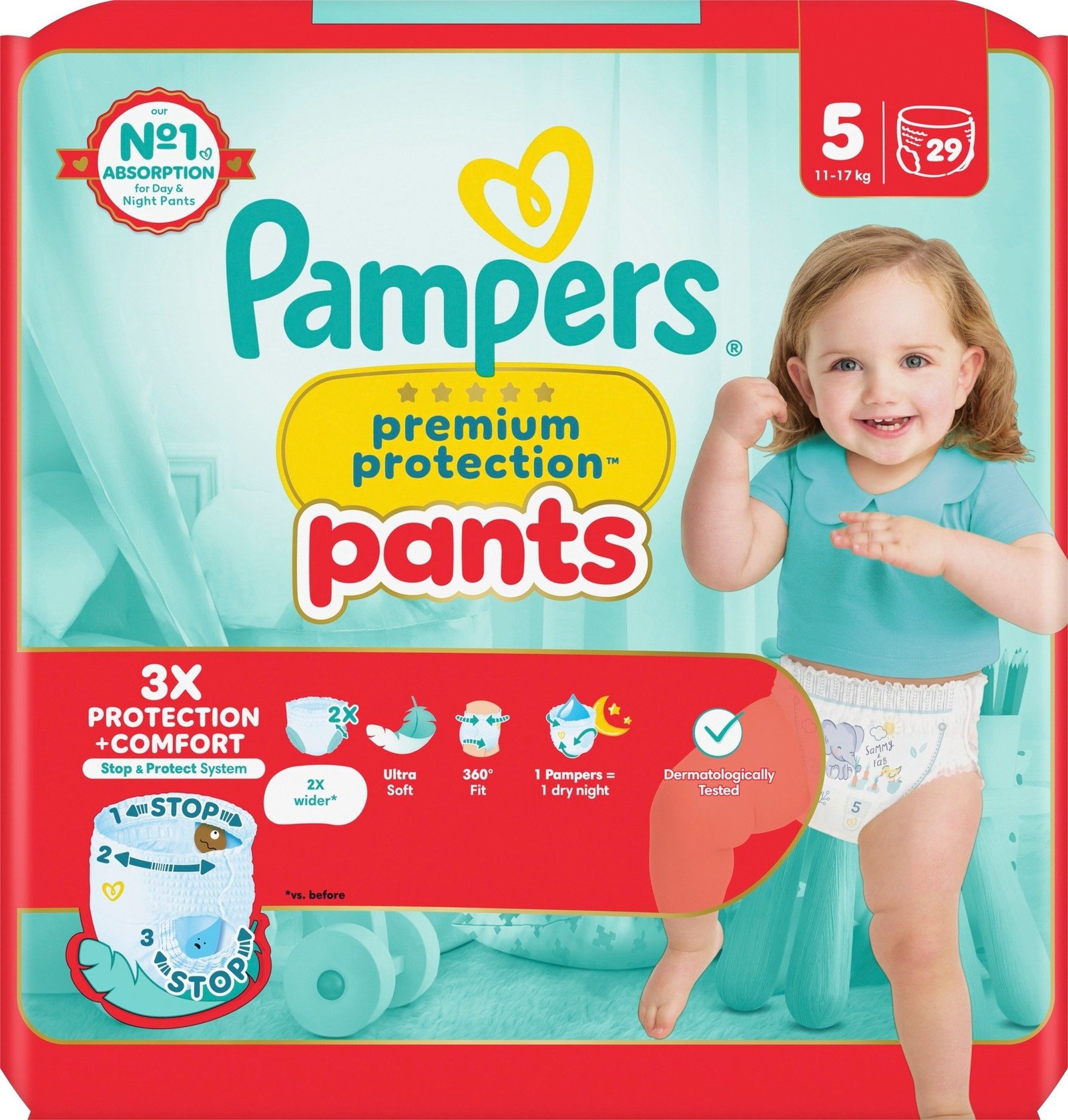 Pampers Premium Protection Pants 11-17 kg