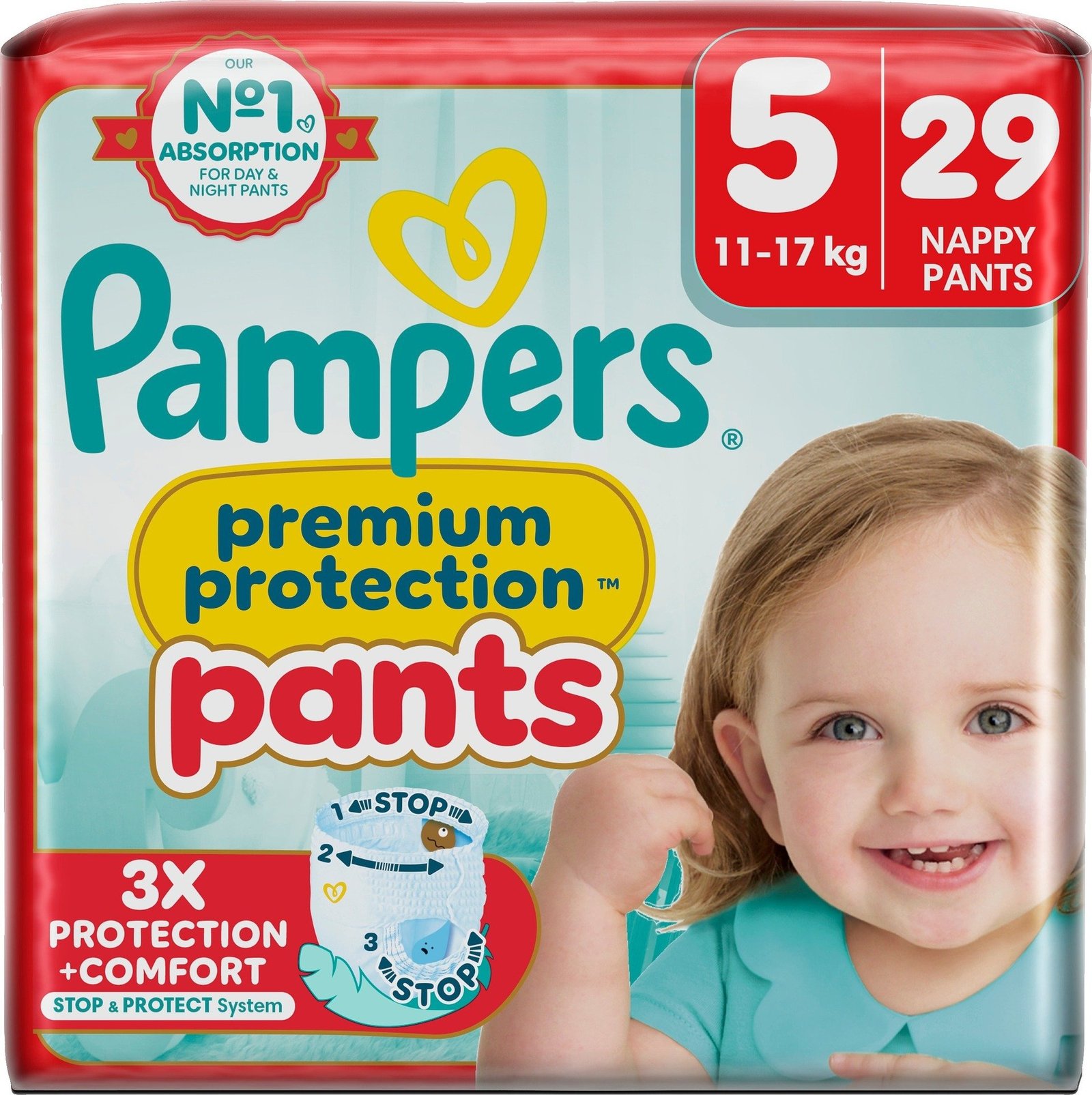 Pampers Premium Protection Pants 11-17 kg