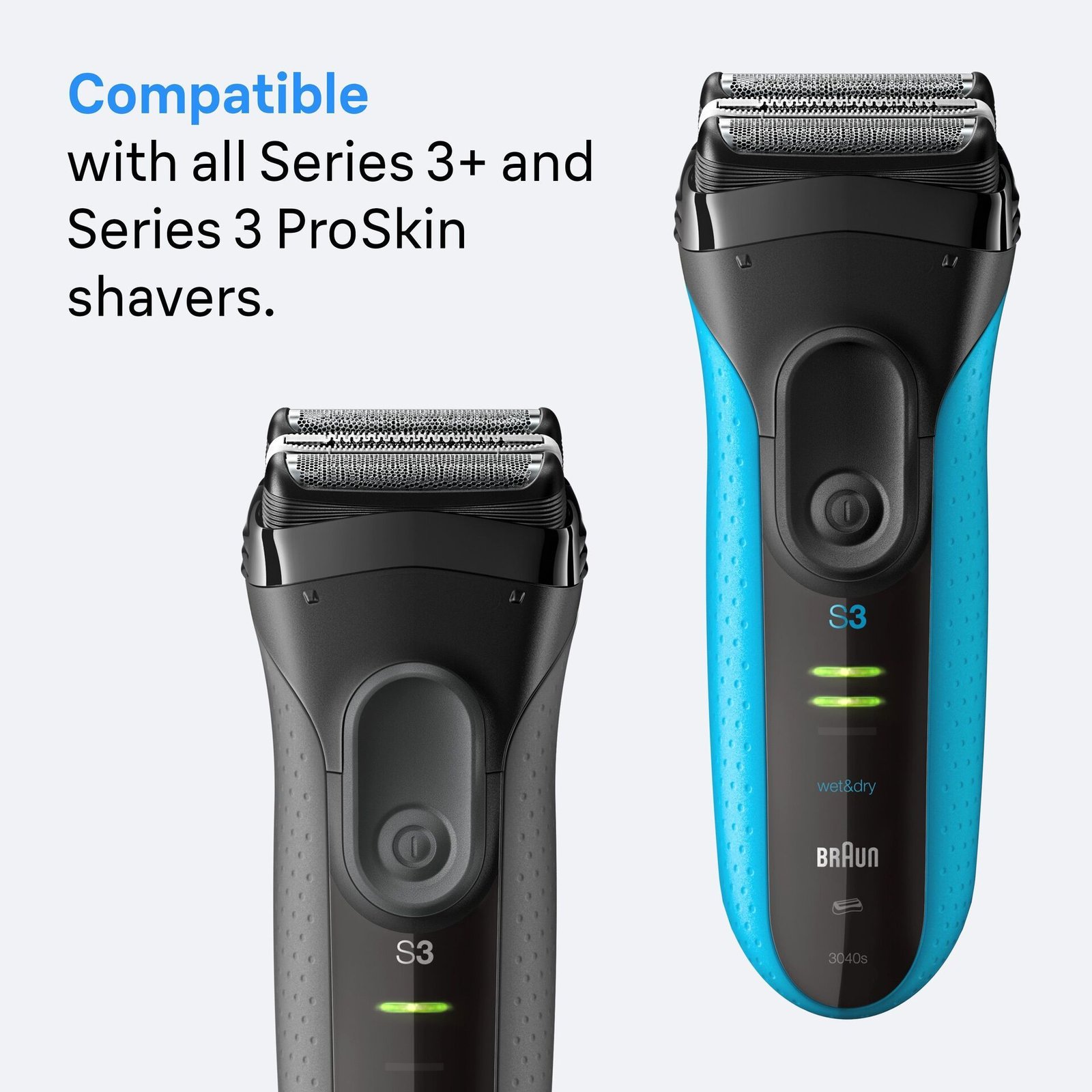 Braun Series 3+ 32B Original Rakhuvud kompatibel med Series 3