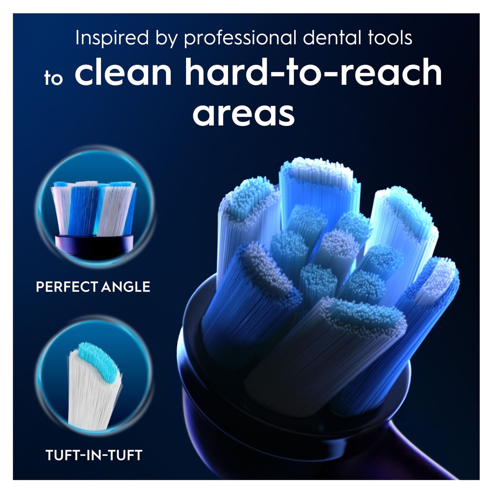Oral-B iO Ultimate Clean Tandborsthuvuden Svart 8 st