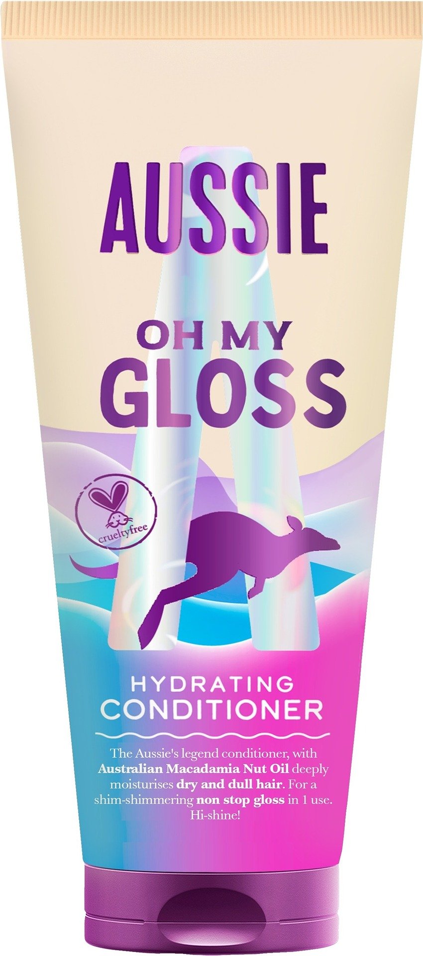 Aussie Oh My Gloss Återfuktande Balsam 200 ml