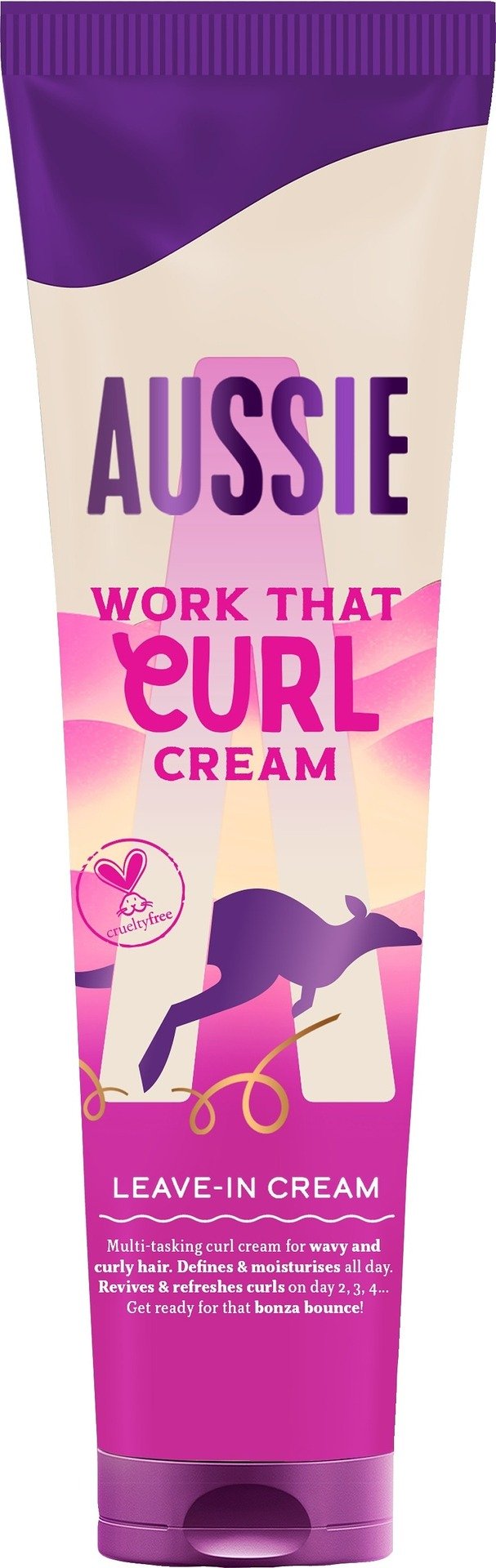 Aussie Work That Curl Cream 160 ml