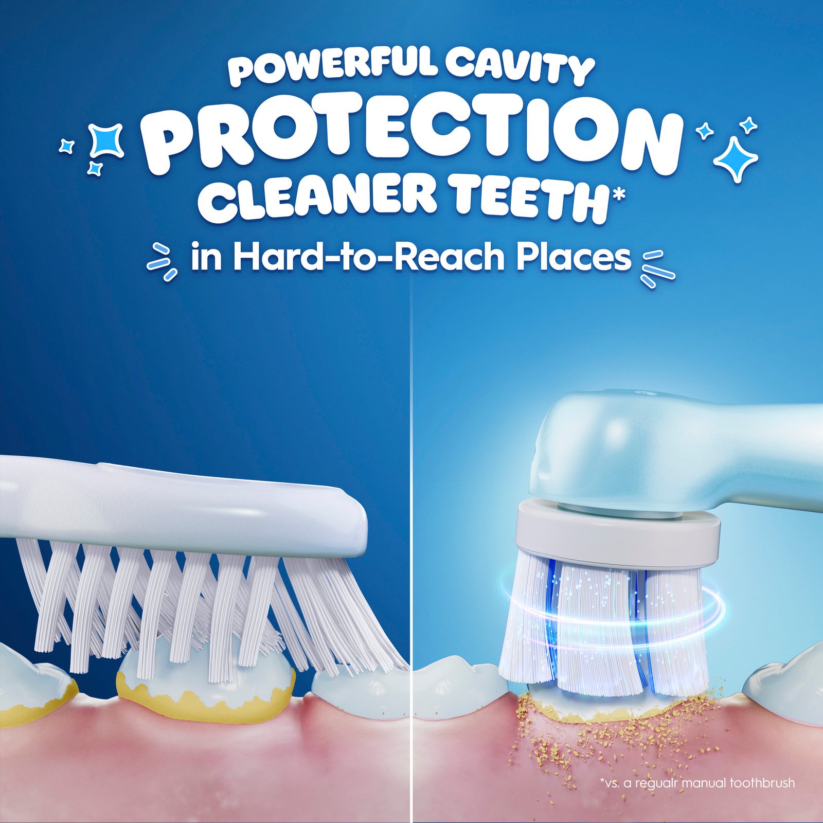 Oral-B iO Kids 6+ Disney Stitch tandborsthuvuden, 3 st