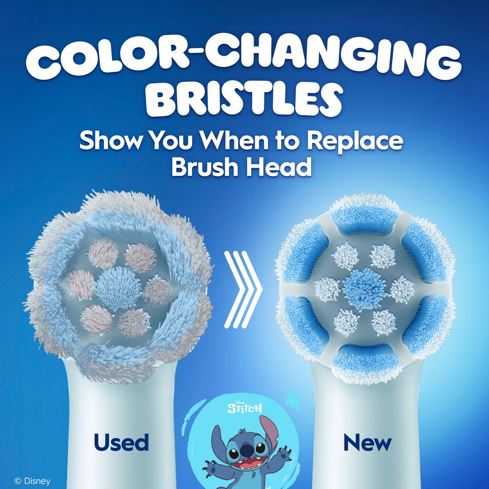 Oral-B iO Kids 6+ Disney Stitch tandborsthuvuden, 3 st