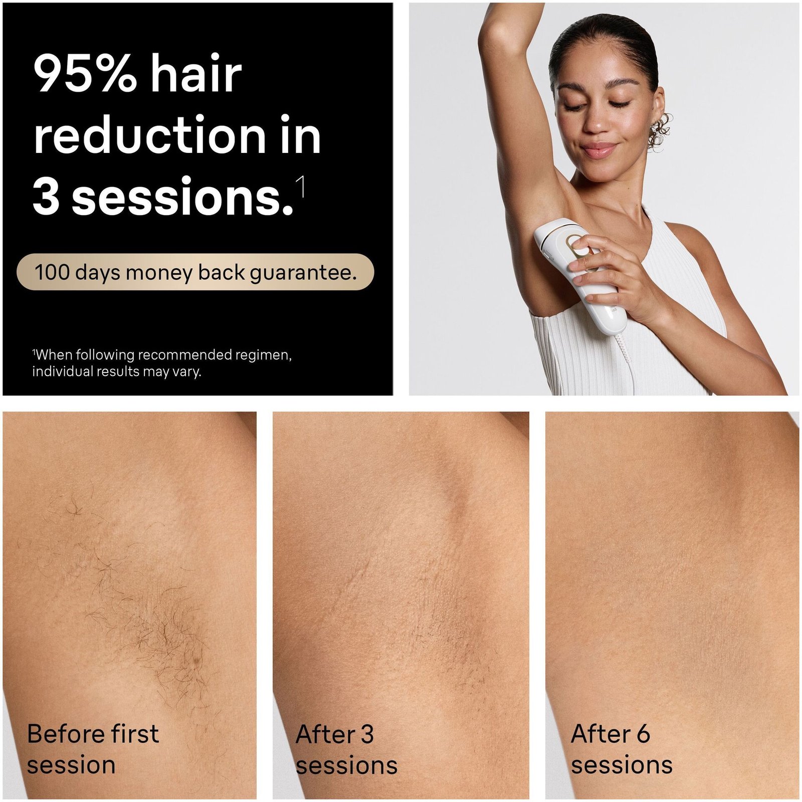 Braun IPL Silk expert Pro 5 Hårborttagning Hemma 2 huvuden PL5210