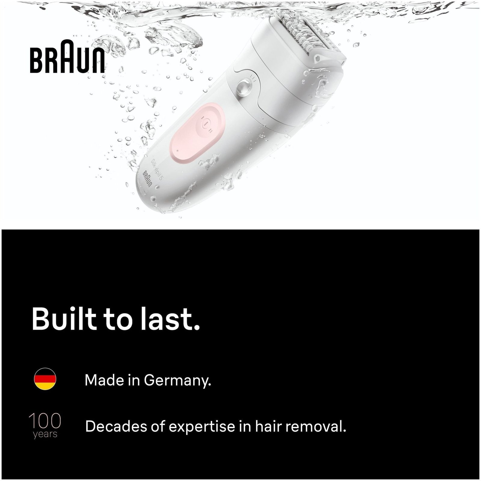 Braun Silk épil 5 Wet & Dry Epilator 5 011 Flamingo Pink