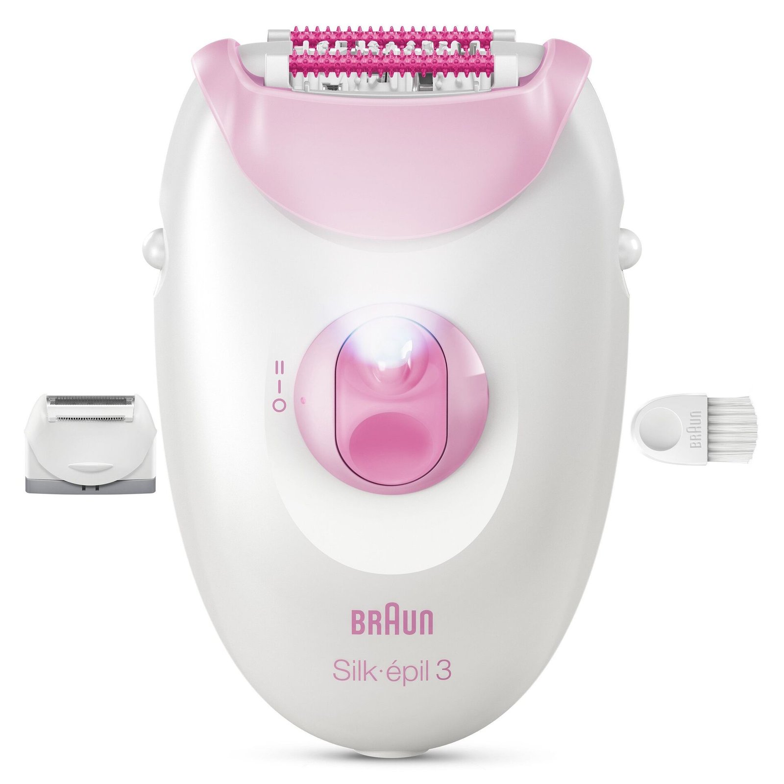 Braun Silk épil 3 Epilator med Sladd 3 031 Rosa