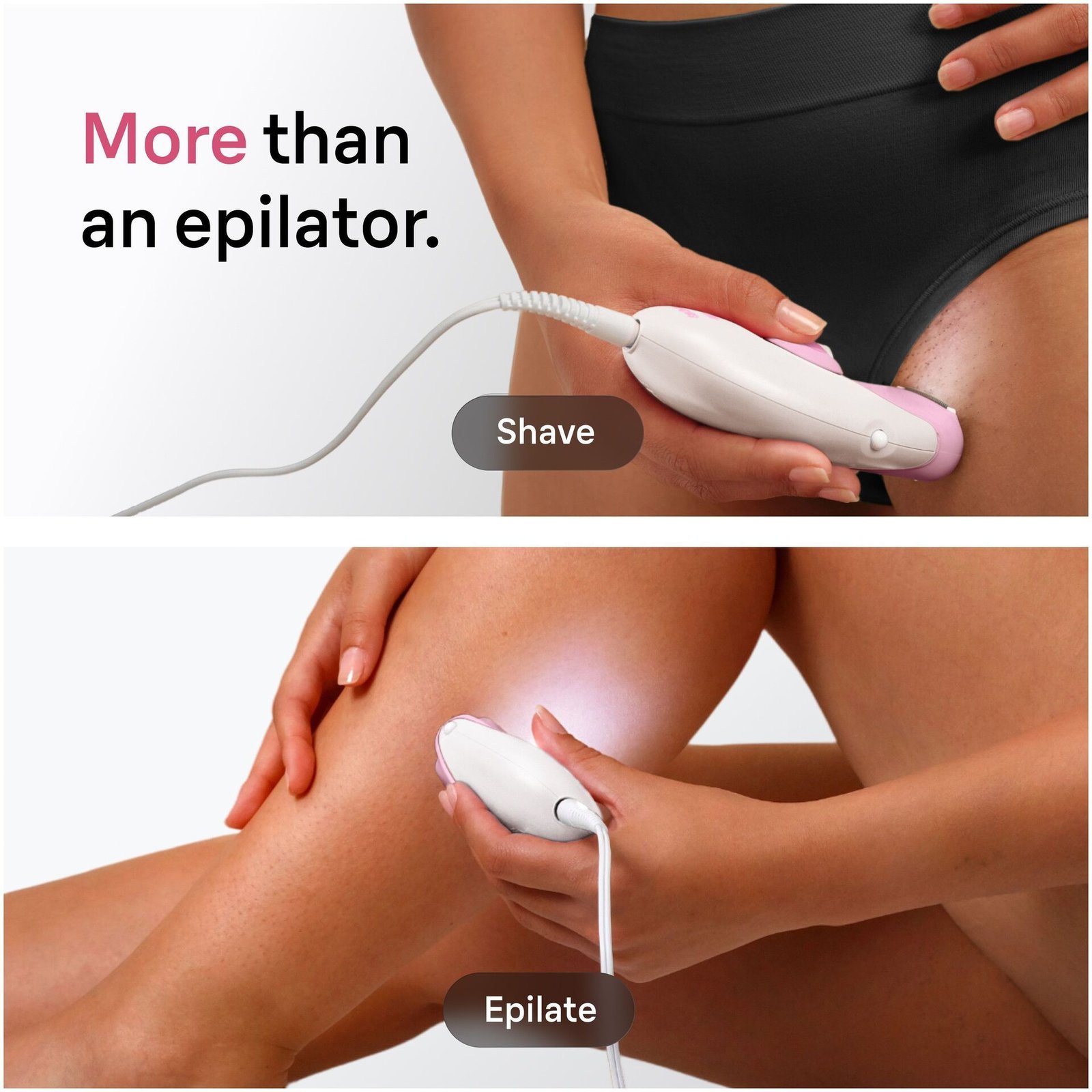 Braun Silk épil 3 Epilator med Sladd 3 031 Rosa
