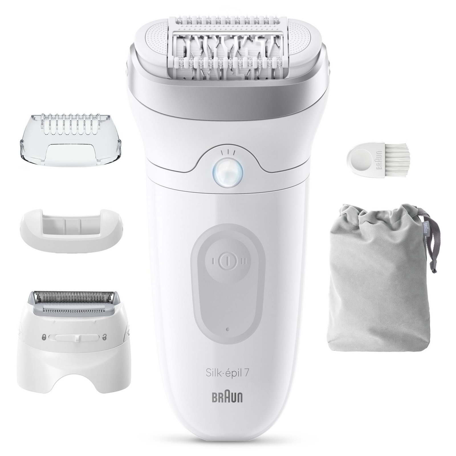 Braun Silk épil 7 Wet & Dry Epilator 7 041 Silver