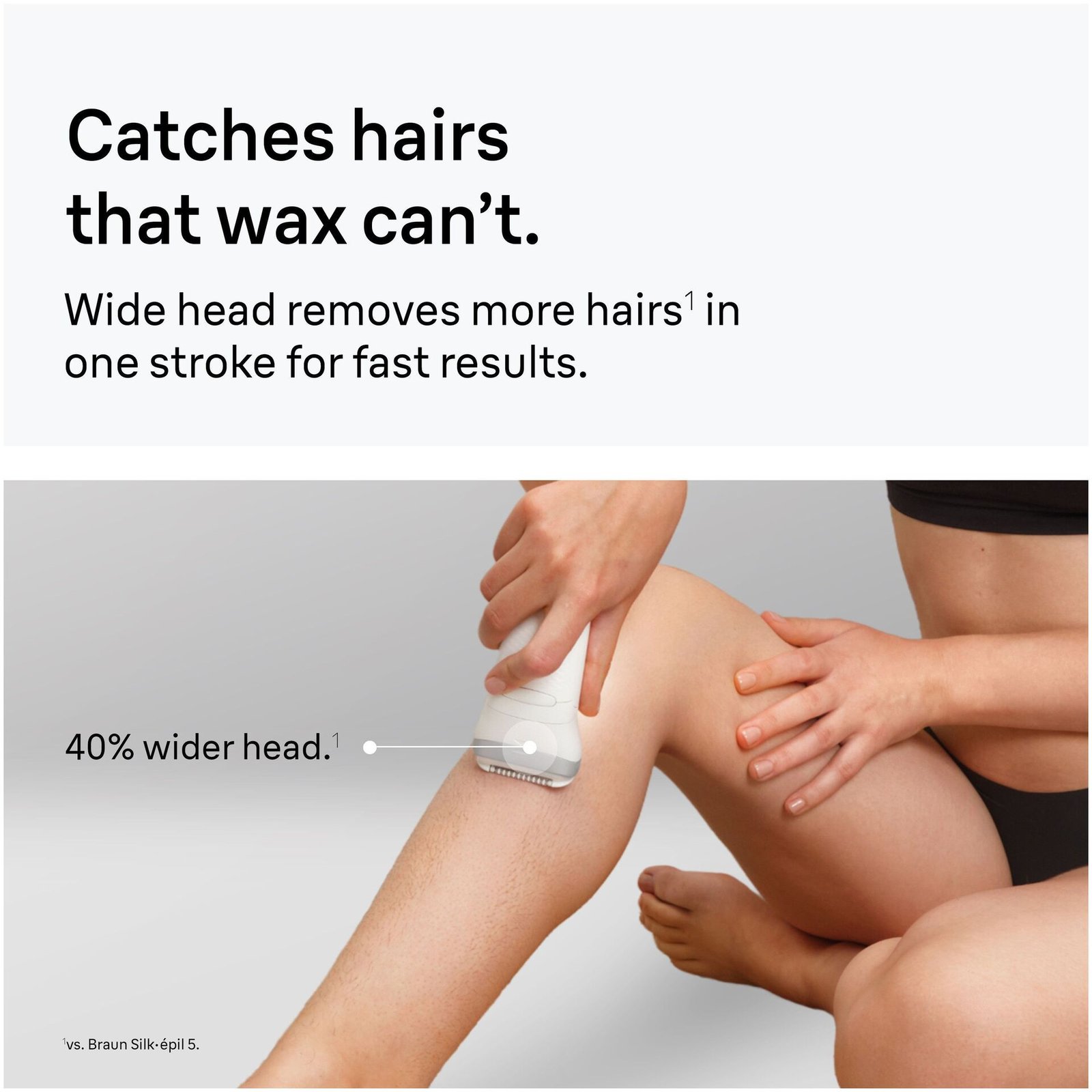 Braun Silk épil 7 Wet & Dry Epilator 7 041 Silver