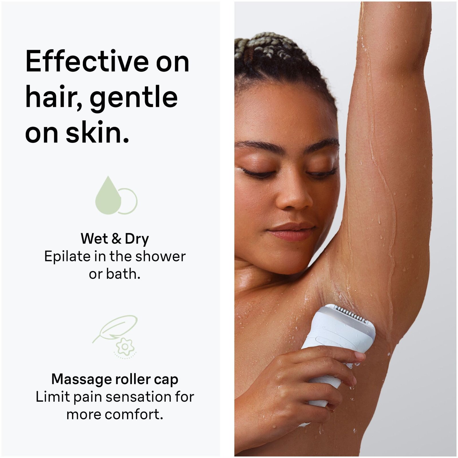 Braun Silk épil 7 Wet & Dry Epilator 7 041 Silver