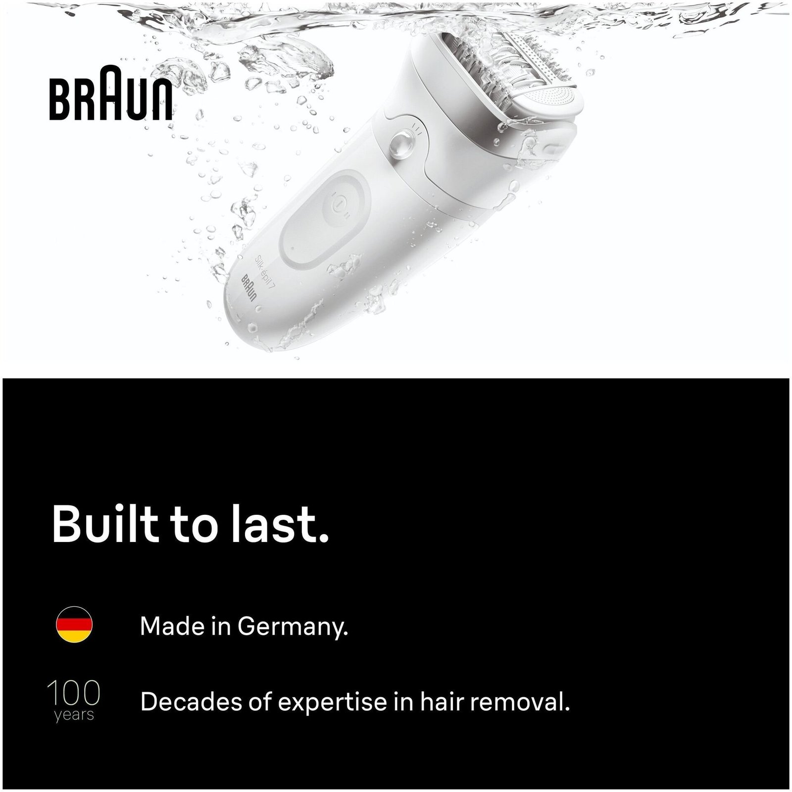 Braun Silk épil 7 Wet & Dry Epilator 7 041 Silver