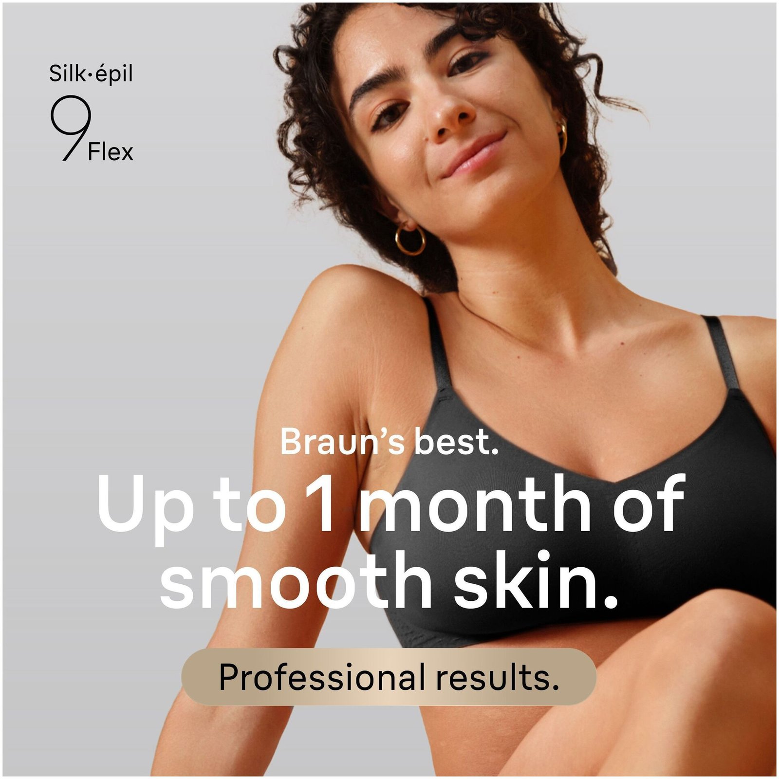 Braun Silk épil 9 Flex Wet & Dry Epilator 9 011 3D Guld