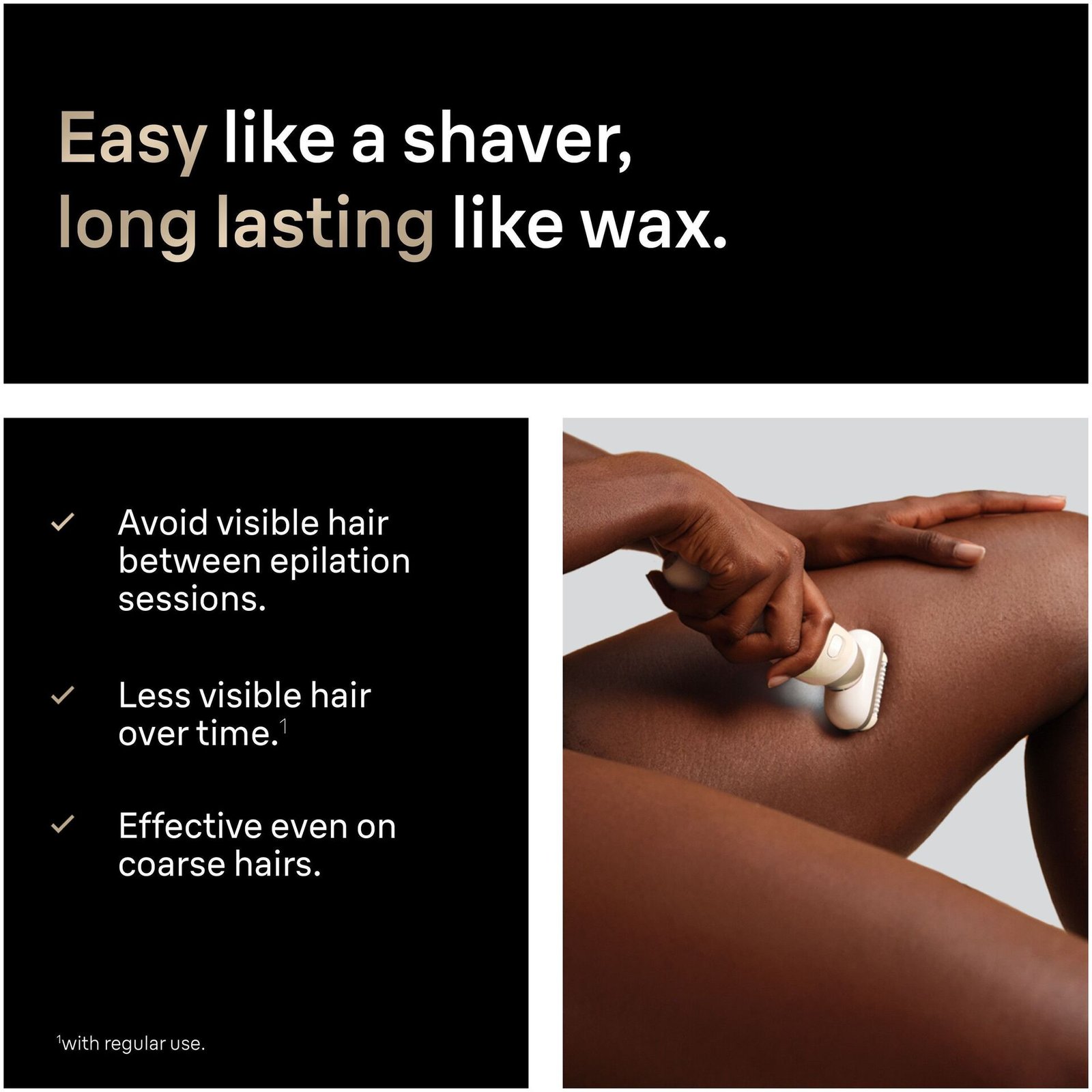 Braun Silk épil 9 Flex Wet & Dry Epilator 9 011 3D Guld