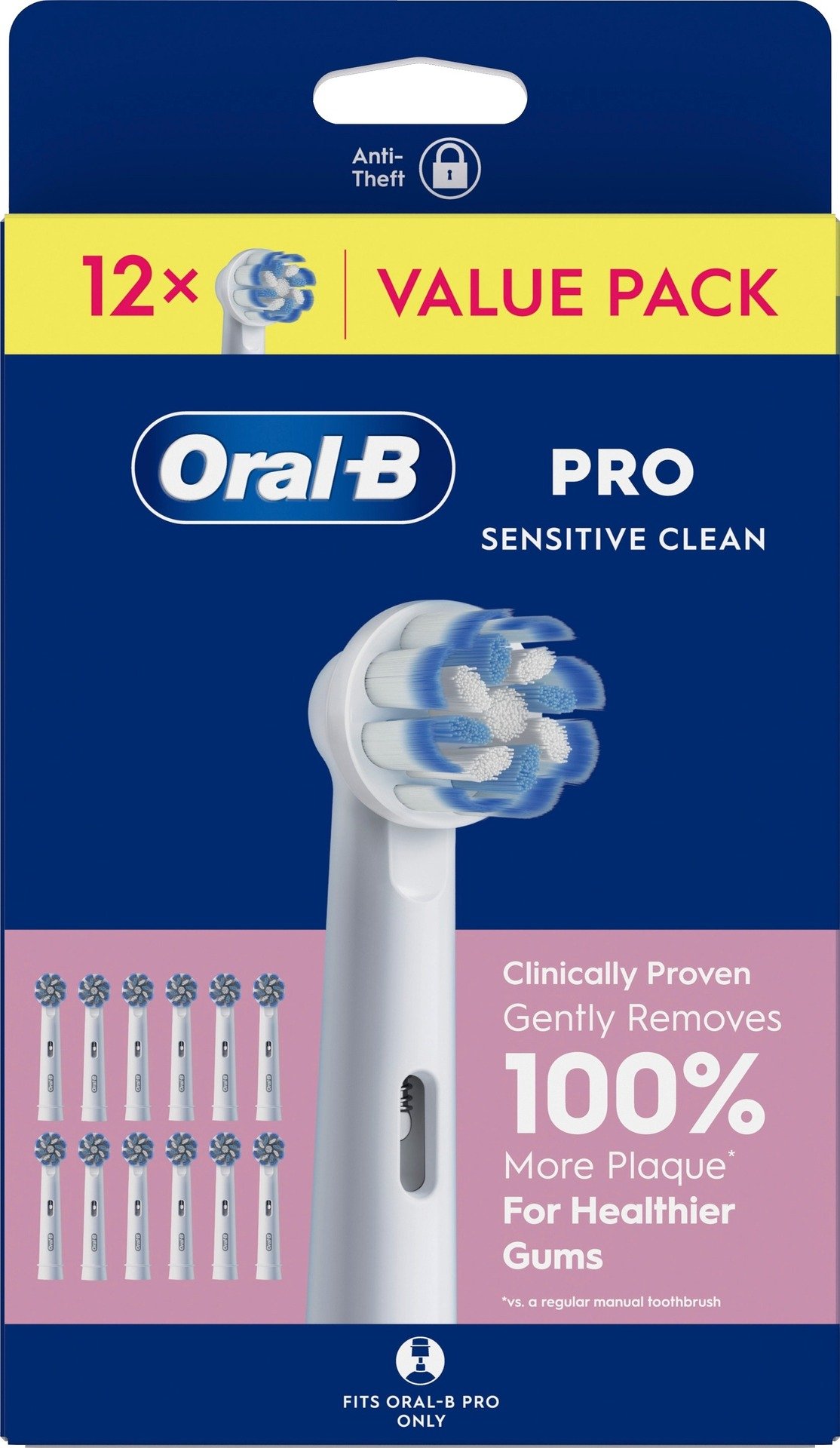 Oral-B Pro Sensitive Clean tandborsthuvuden, 12 st