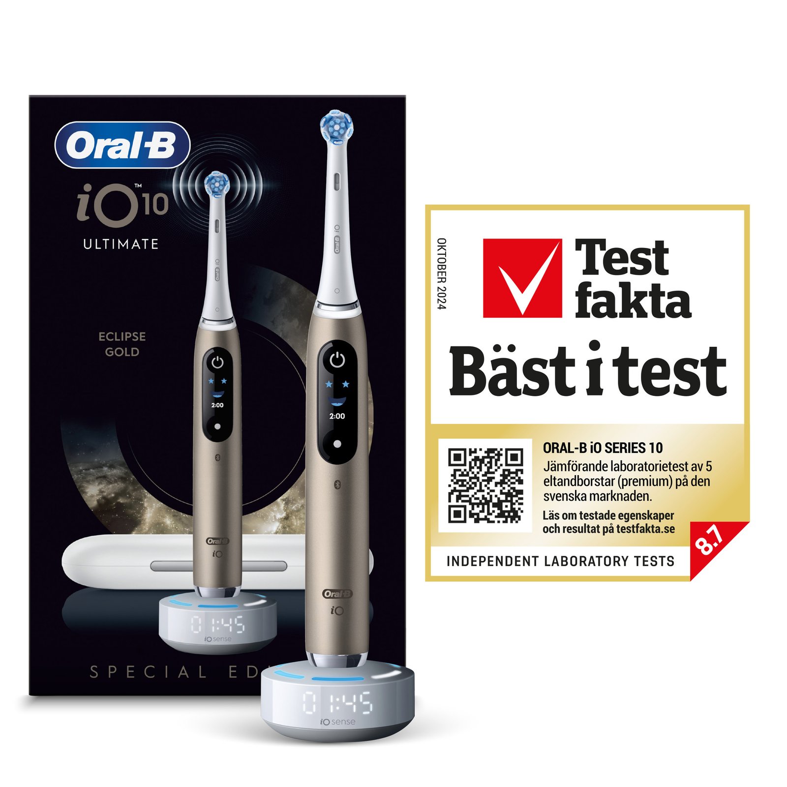 Oral-B iO 10 GULD & VIT