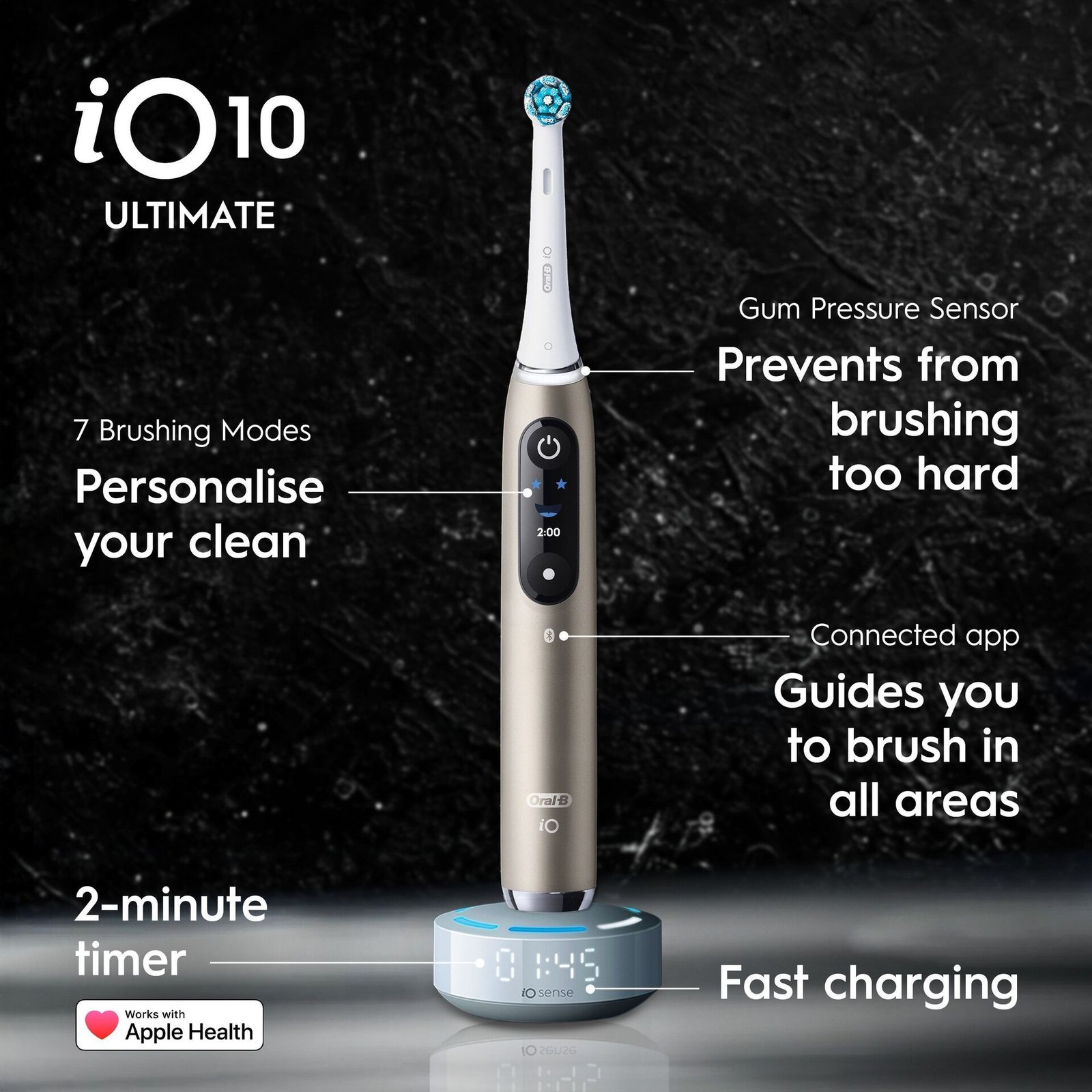 Oral-B iO 10 GULD & VIT
