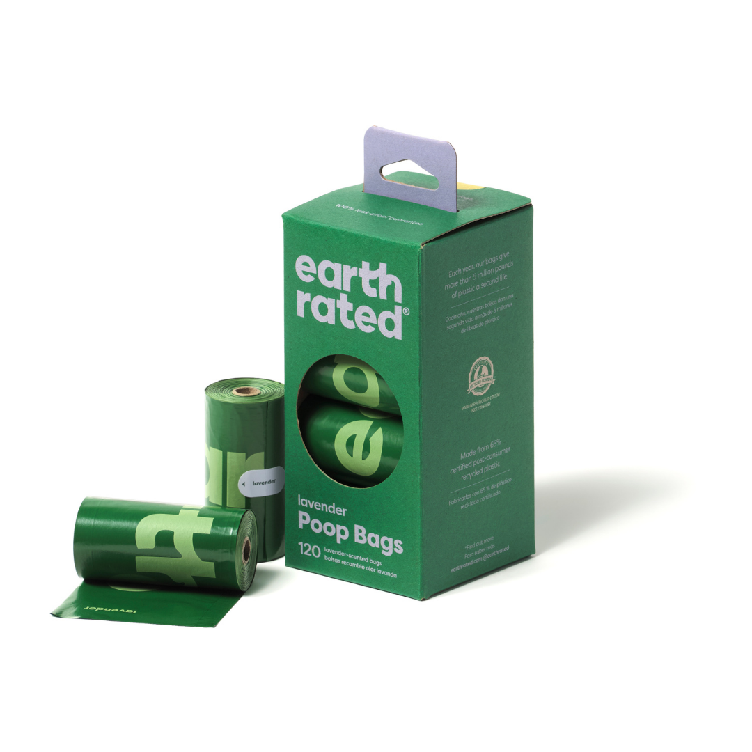 Earth Rated Hudbajspåsar Refill Lavendel 8 x 15 st