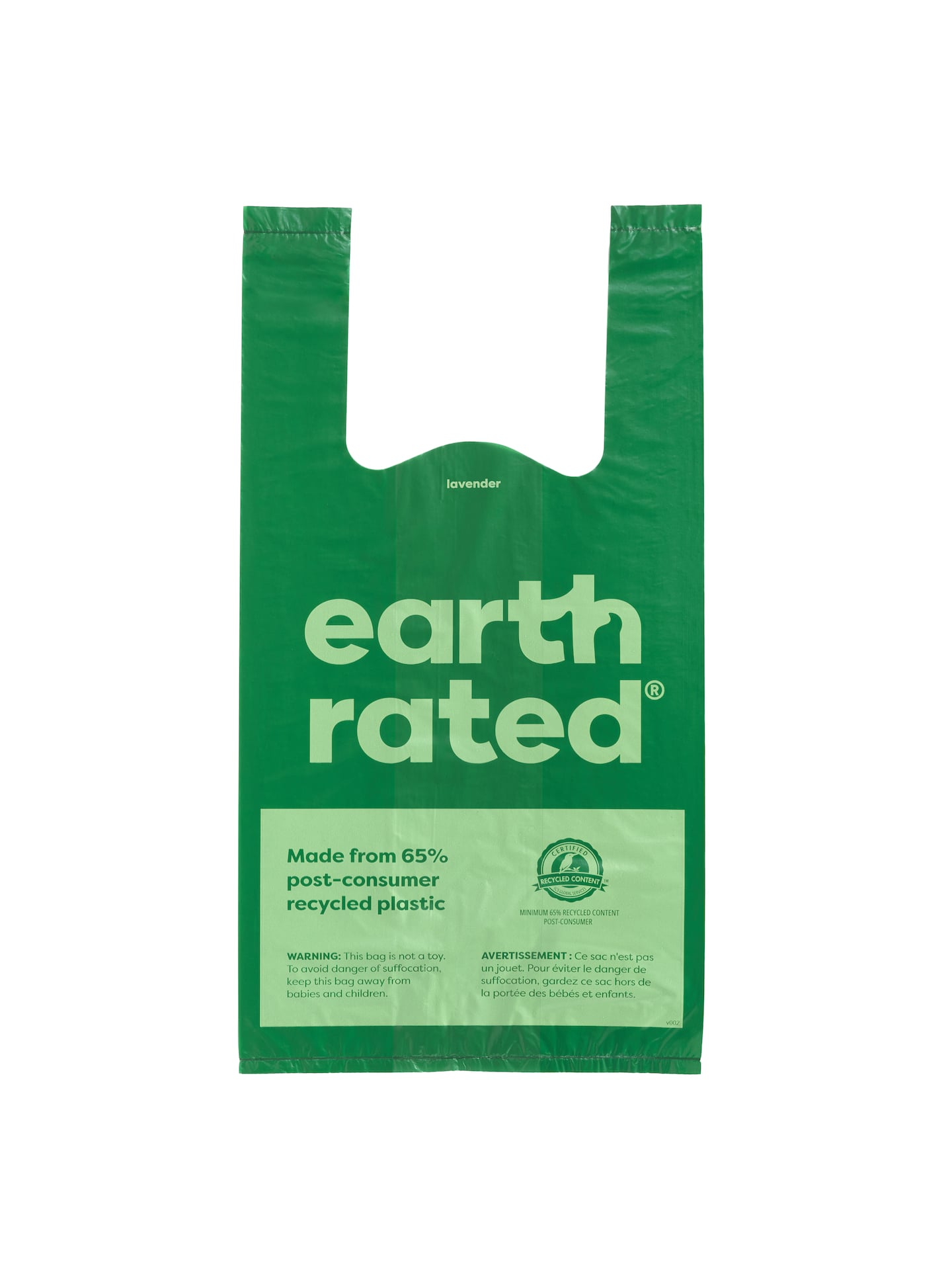 Earth Rated Hundbajspåsar Med Handtag Lavendel 120 st