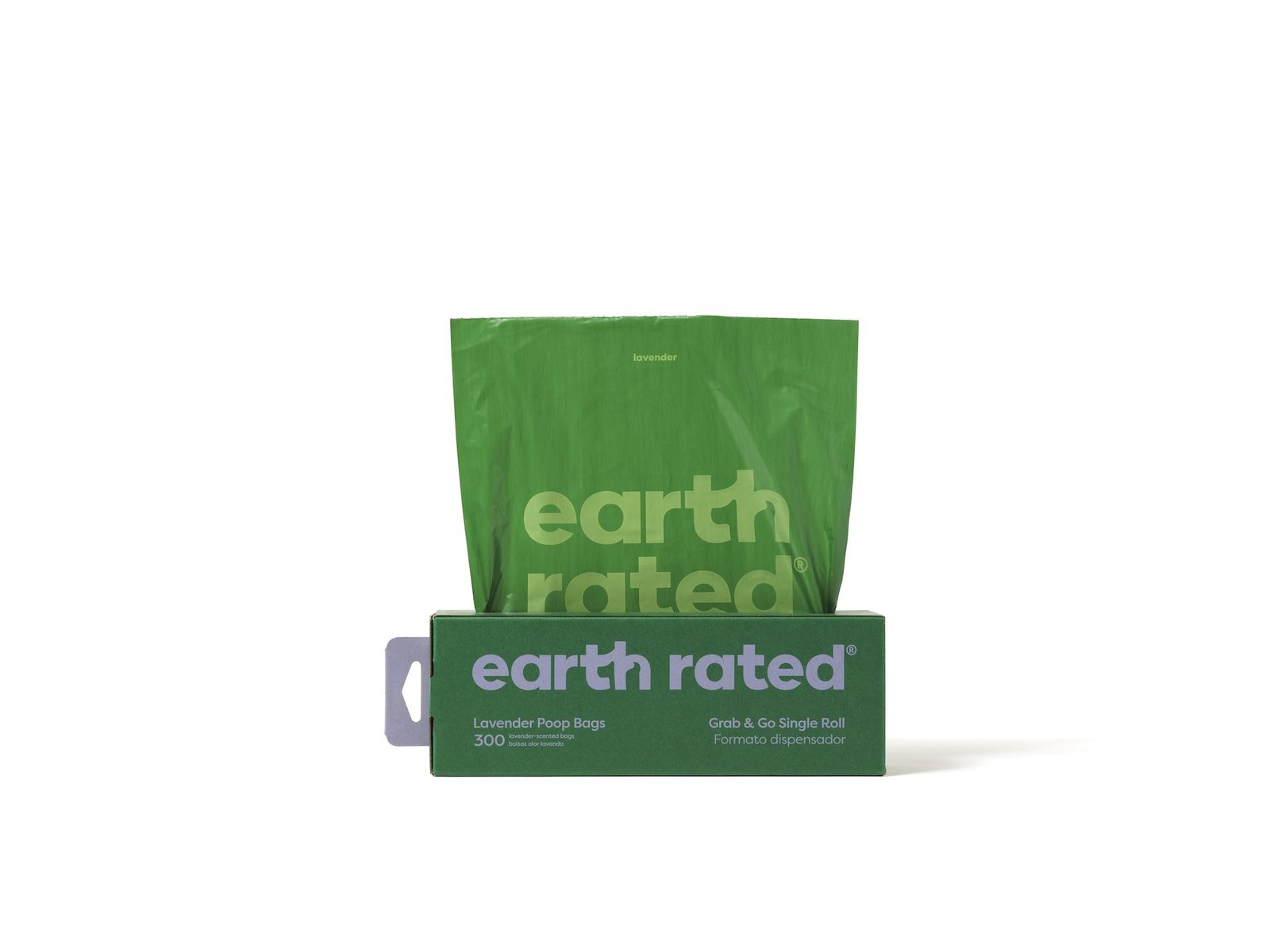 Earth Rated Hundbajspåsar Single Lavendel 300 st