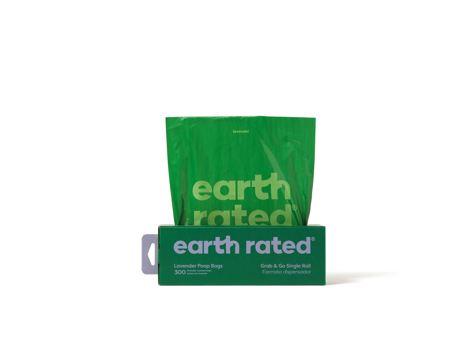 Earth Rated Hundbajspåsar Single Lavendel 300 st