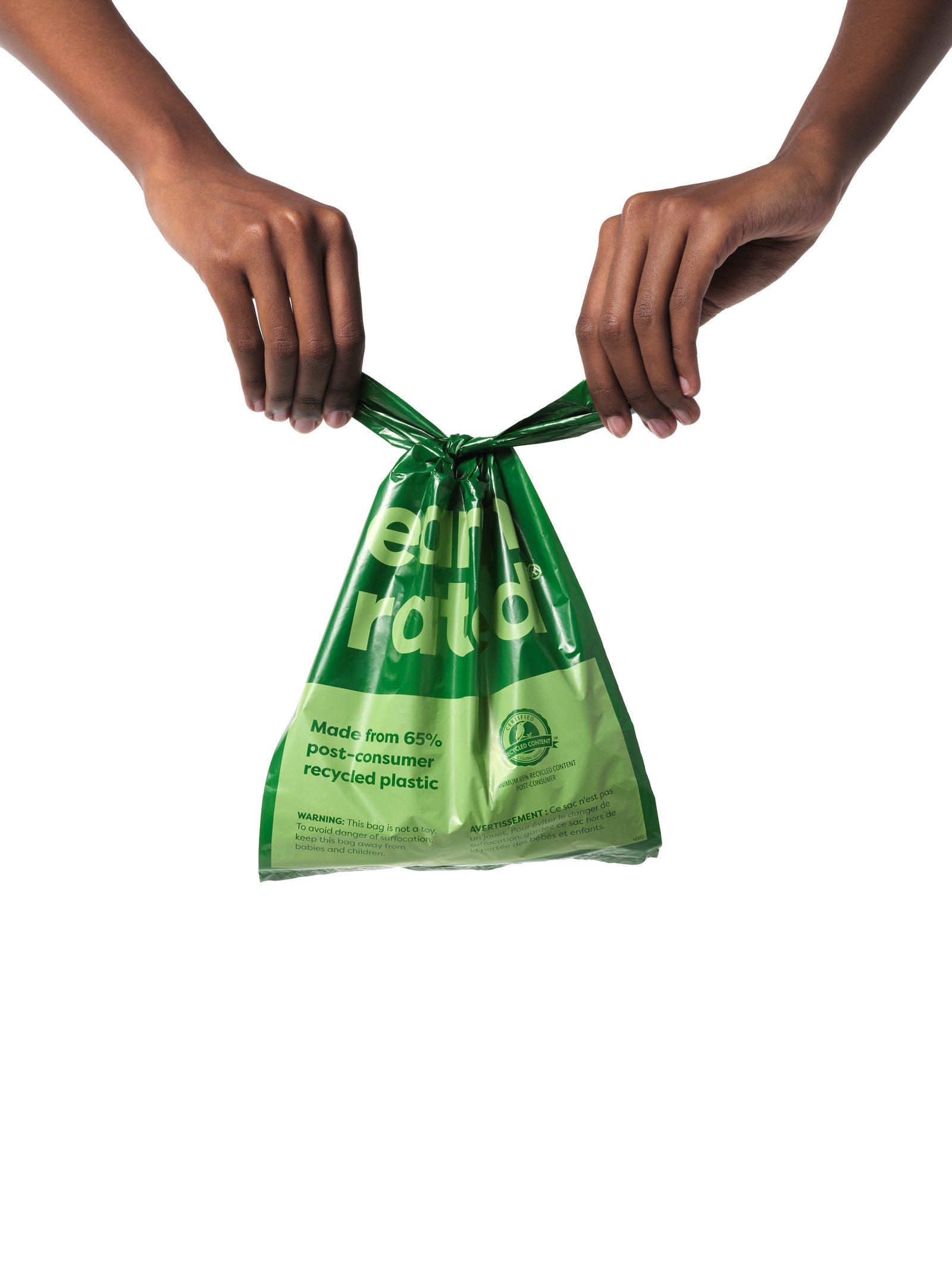 Earth Rated Hundbajspåsar med handtag Oparfymerade 120 st