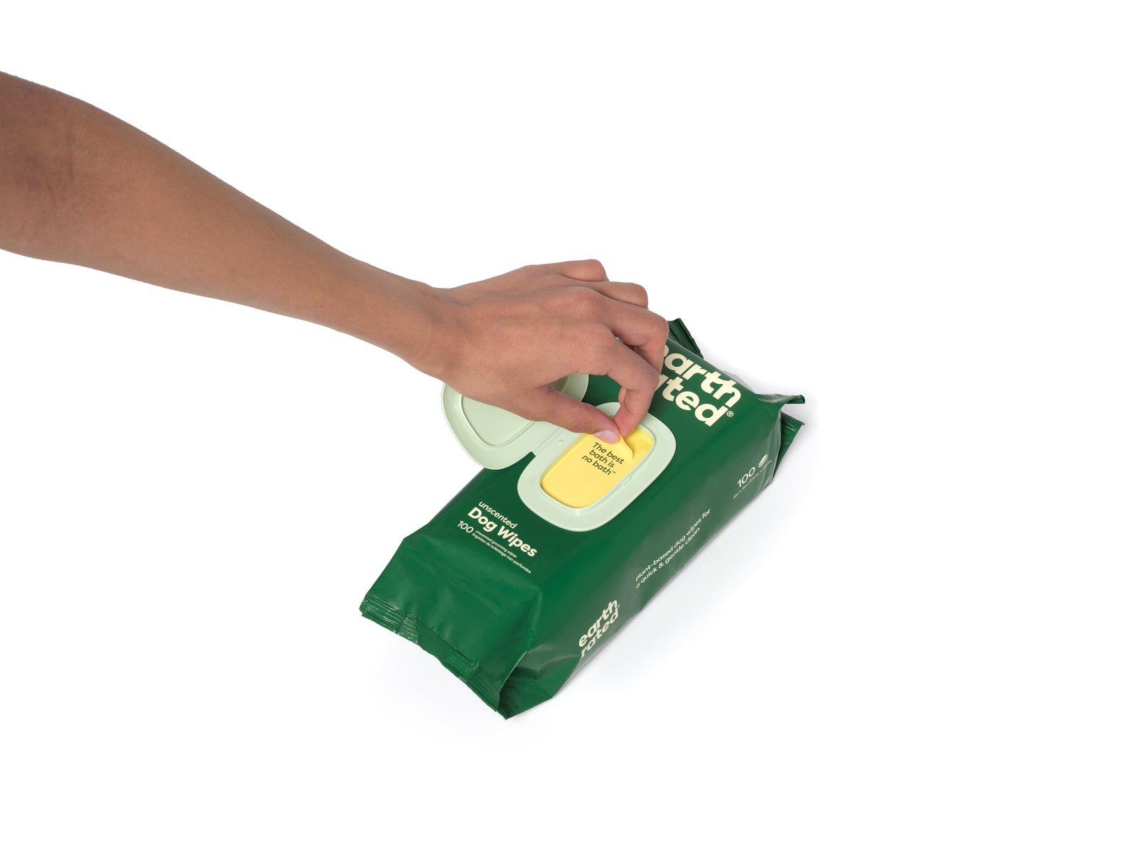 Earth Rated Wipes Oparfymerade 100 st