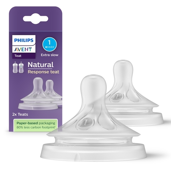Philips Avent Natural Response dinapp Flöde 1 (0m+) 2 st