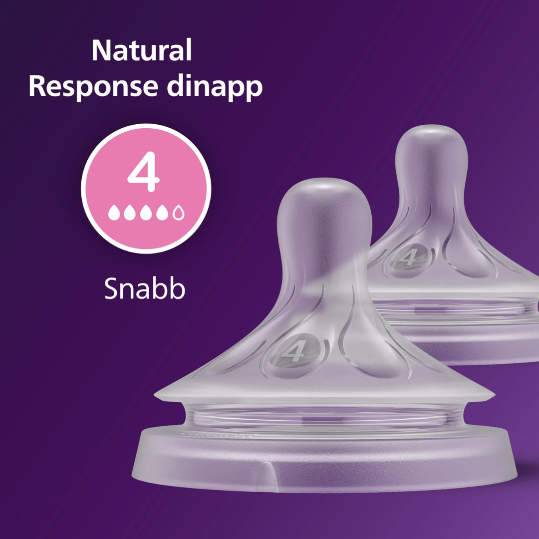Philips Avent Natural Response dinapp Flöde 4 (3m+) 2 st