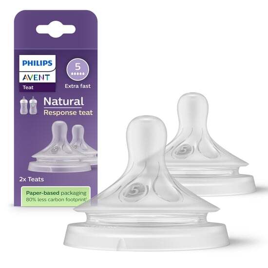 Philips Avent Natural Response dinapp Flöde 5 (6m+) 2 st