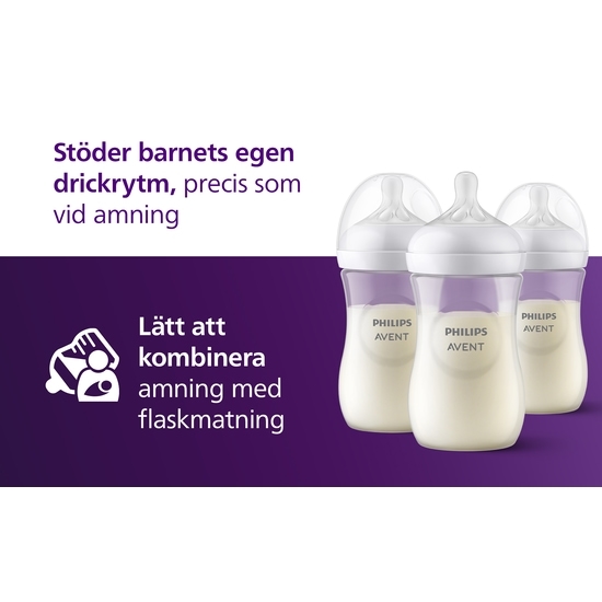 Philips Avent Natural Response Nappflaska 2-pack 260ml