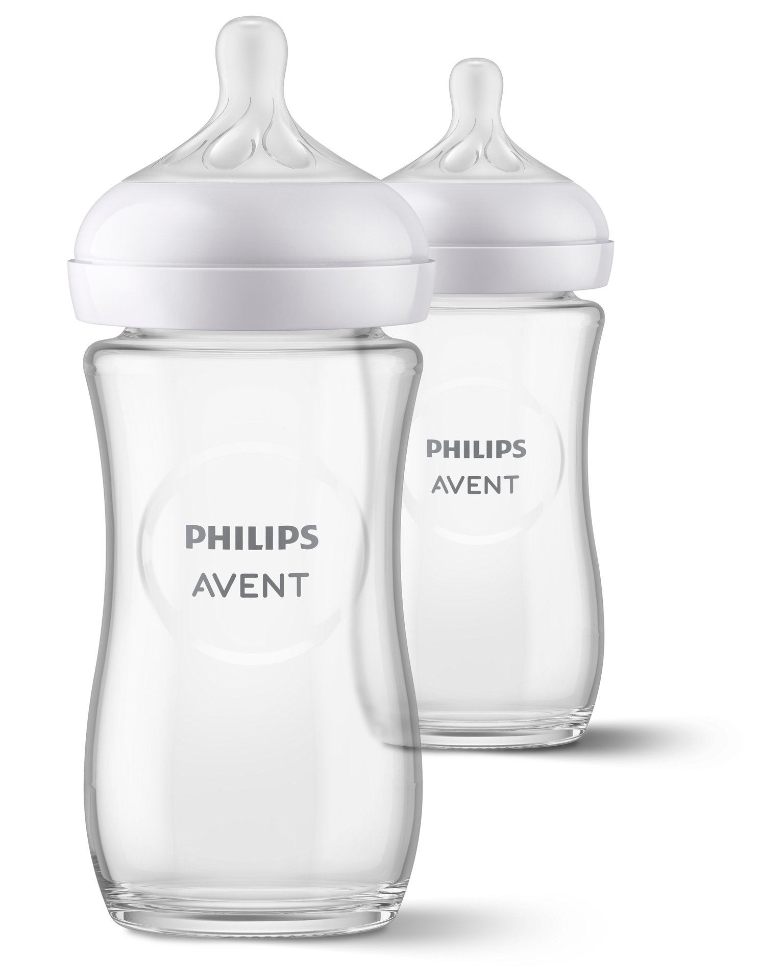 Philips Avent Natural Response Nappflaska i Glas 2 st