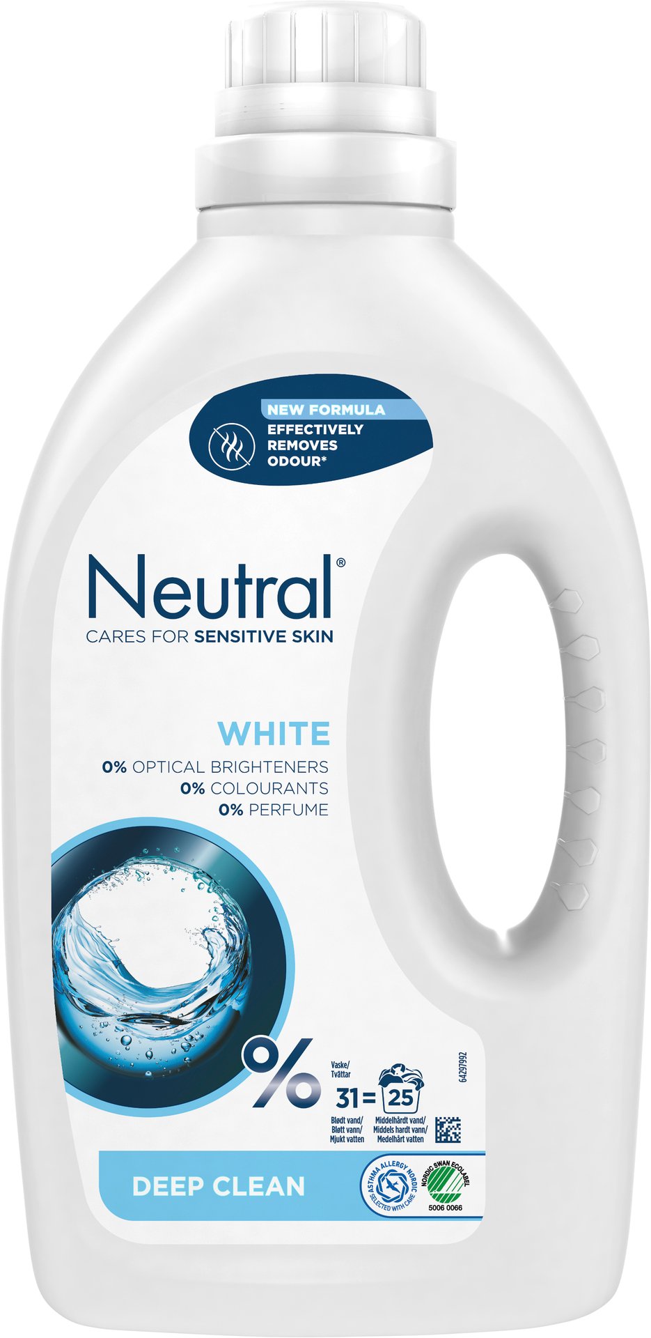 Neutral Flytande Tvättmedel White 1250 ml