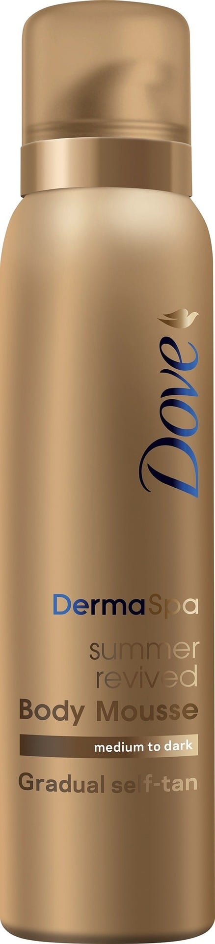 Dove Derma Spa Body Tanning Mousse Medium-Dark 150 ml