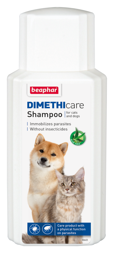 Beaphar Fästingmedel Dimethicare Schampo hund/katt 200 ml